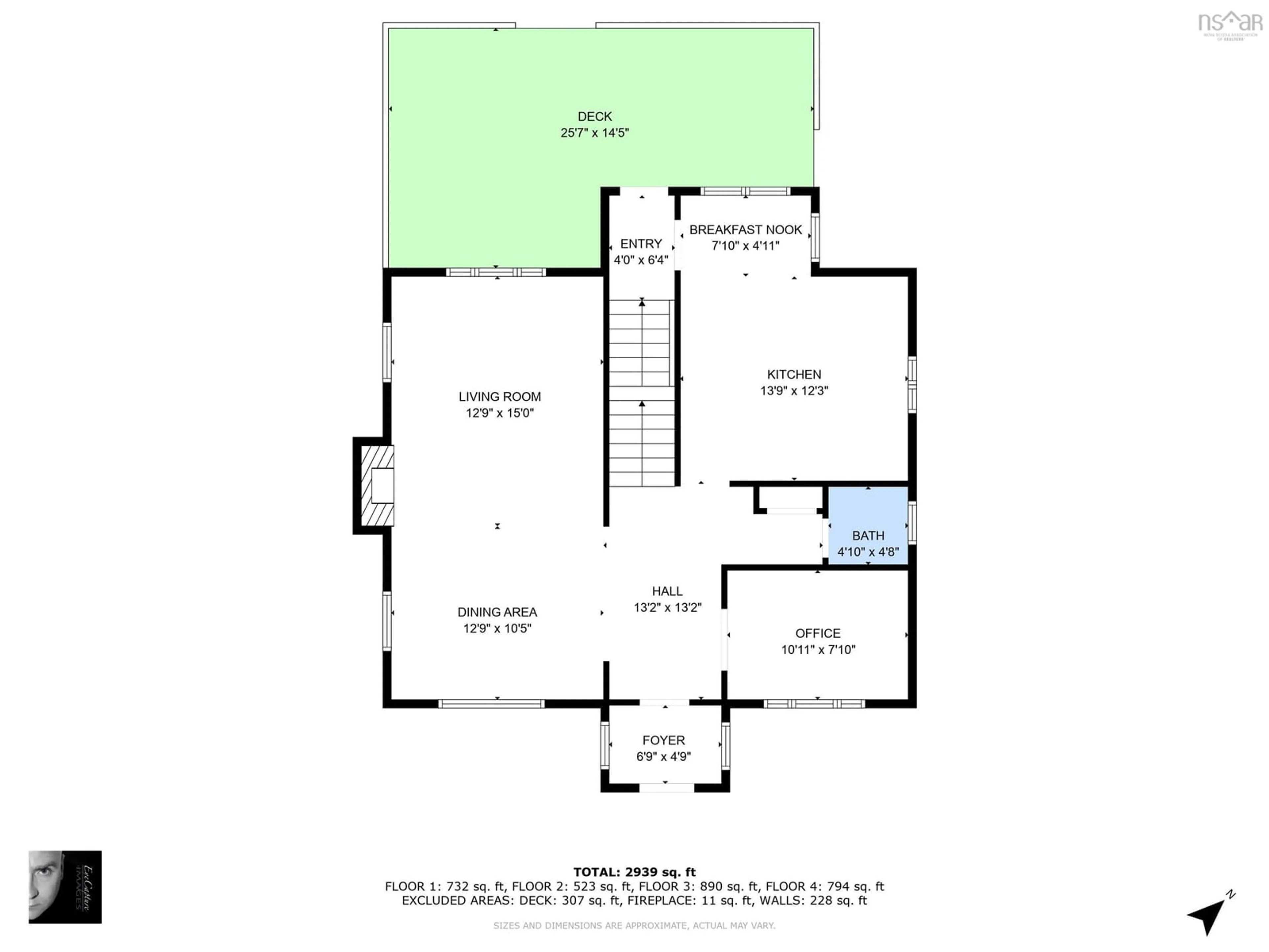 Floor plan for 6283-6285-6287 London St, Halifax Nova Scotia B3L 1W9