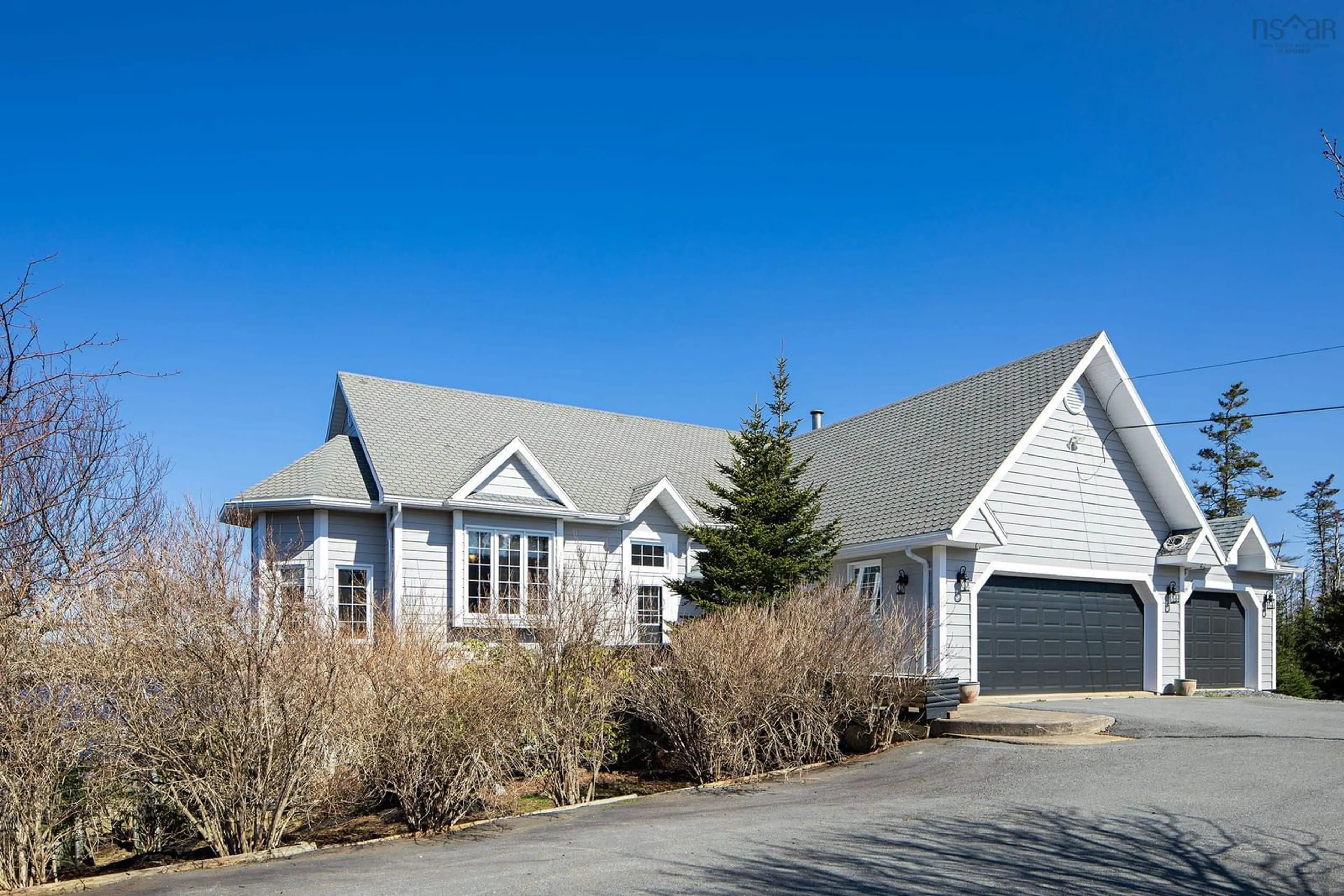 Home with vinyl exterior material, street for 79 Hages Lane, Prospect Nova Scotia B3T 2A4