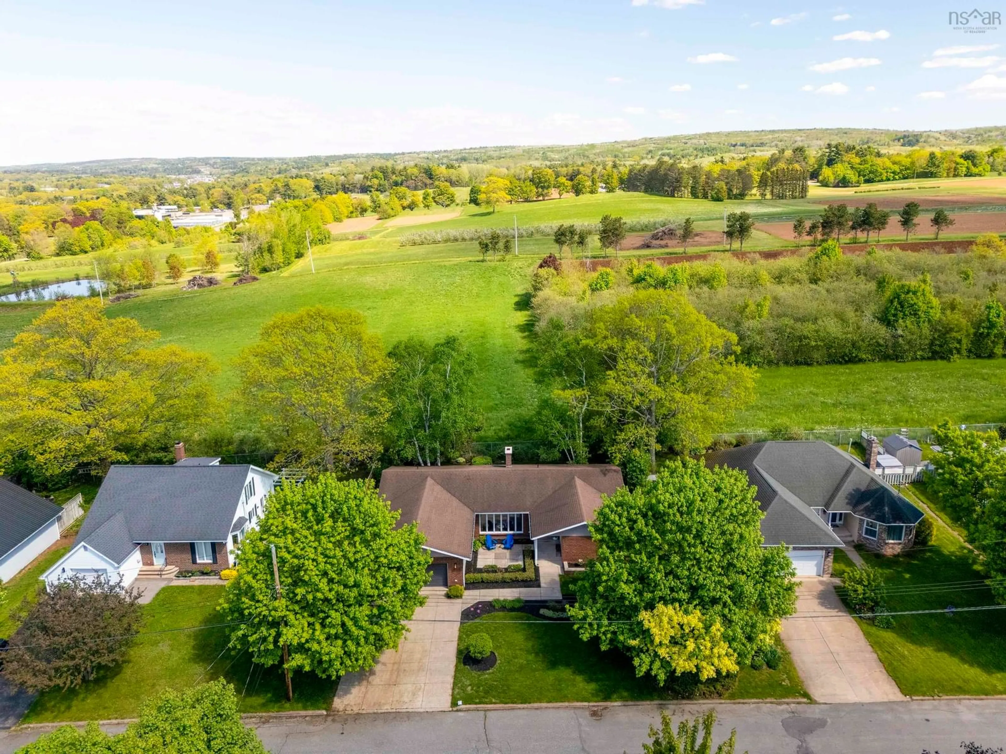 A pic from outside/outdoor area/front of a property/back of a property/a pic from drone, unknown for 17 Lacewood Dr, Kentville Nova Scotia B4N 4Y3