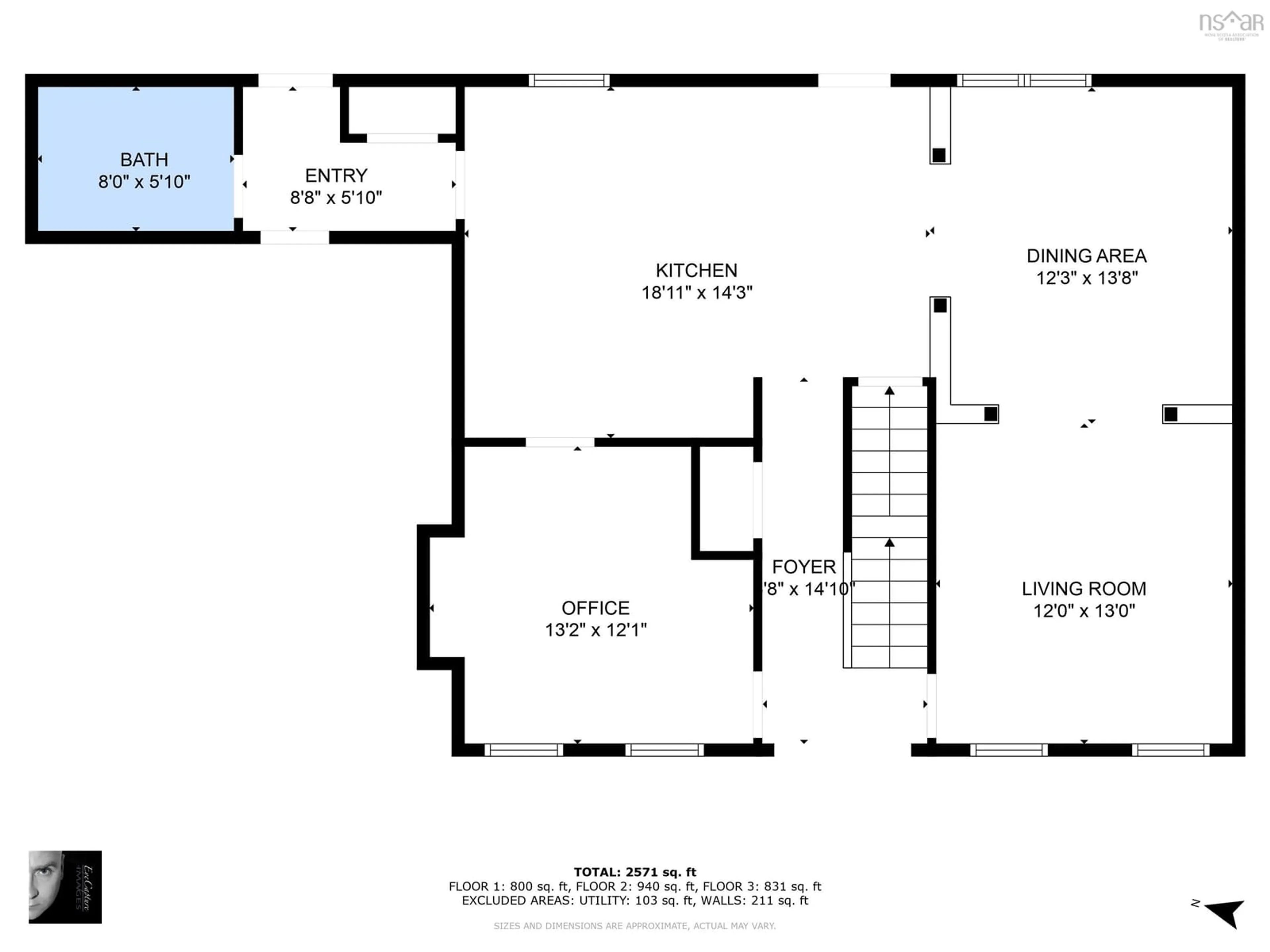 Floor plan for 80 Telford Lane, Stillwater Lake Nova Scotia B3Z 4P4