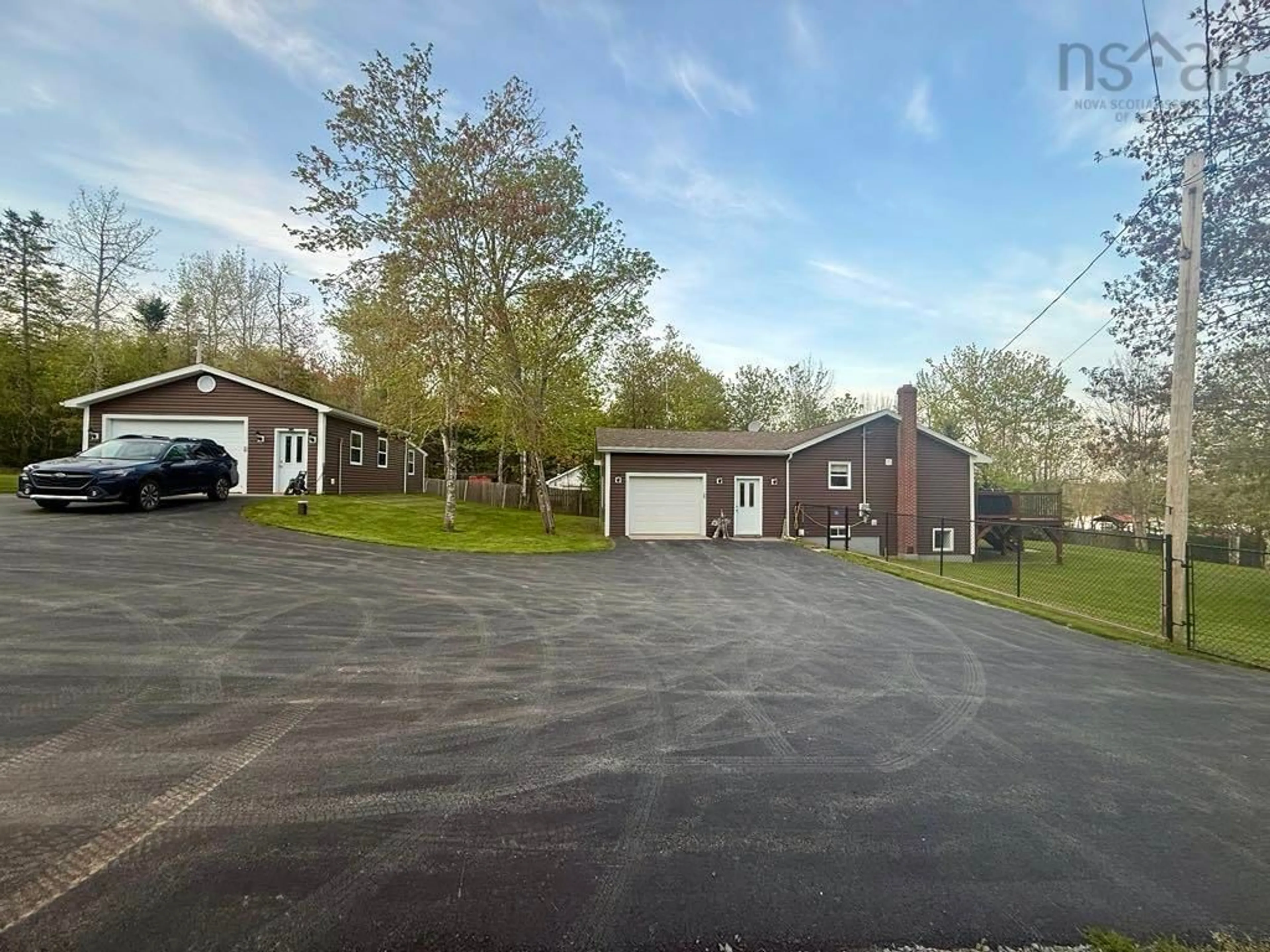 A pic from outside/outdoor area/front of a property/back of a property/a pic from drone, unknown for 62 and 61 Mcdougall Rd, Cooks Brook Nova Scotia B0N 1X0