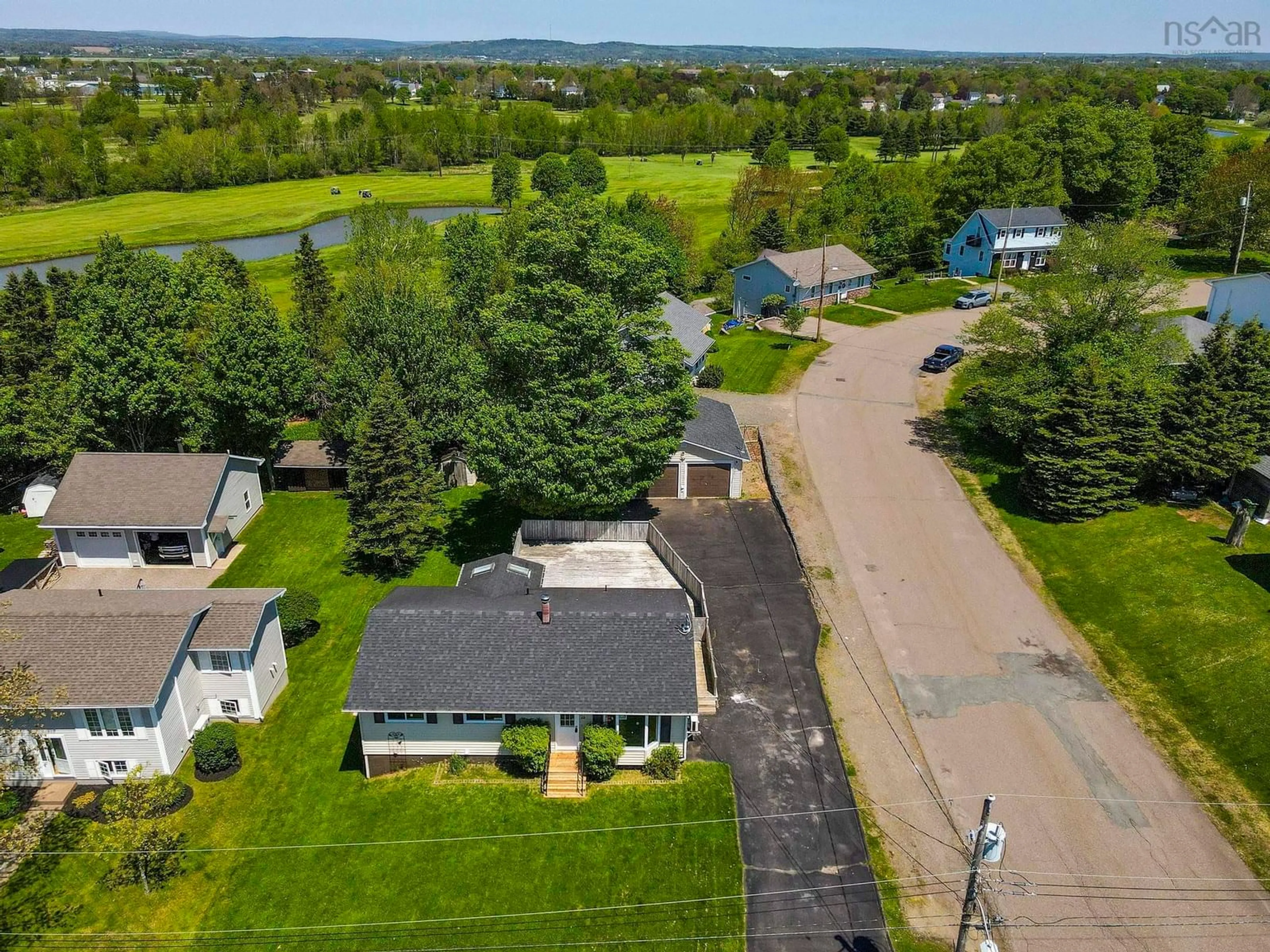 A pic from outside/outdoor area/front of a property/back of a property/a pic from drone, unknown for 35 Lockhart Ave, Truro Nova Scotia B2N 5T6