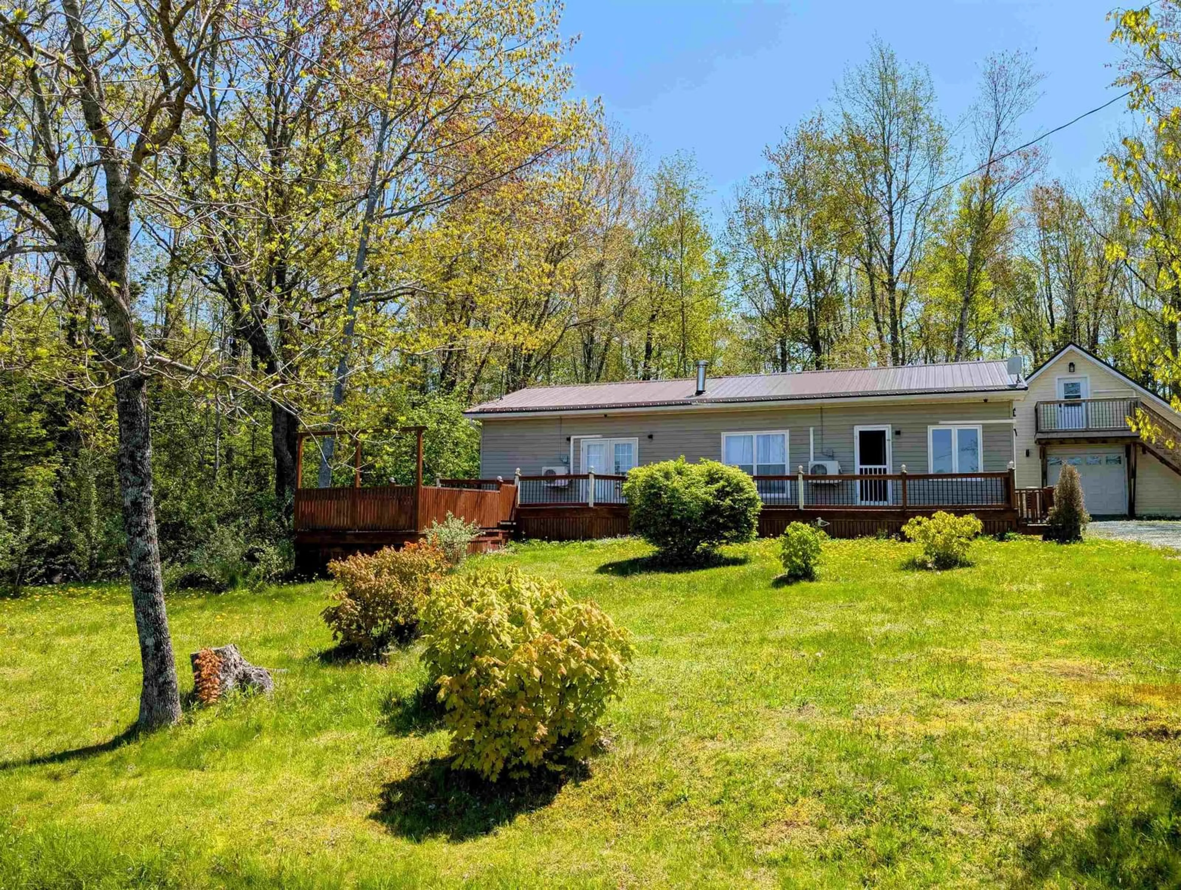 A pic from outside/outdoor area/front of a property/back of a property/a pic from drone, water/lake/river/ocean view for 271 Shortts Lake Rd, Shortts Lake Nova Scotia B0N 1C0