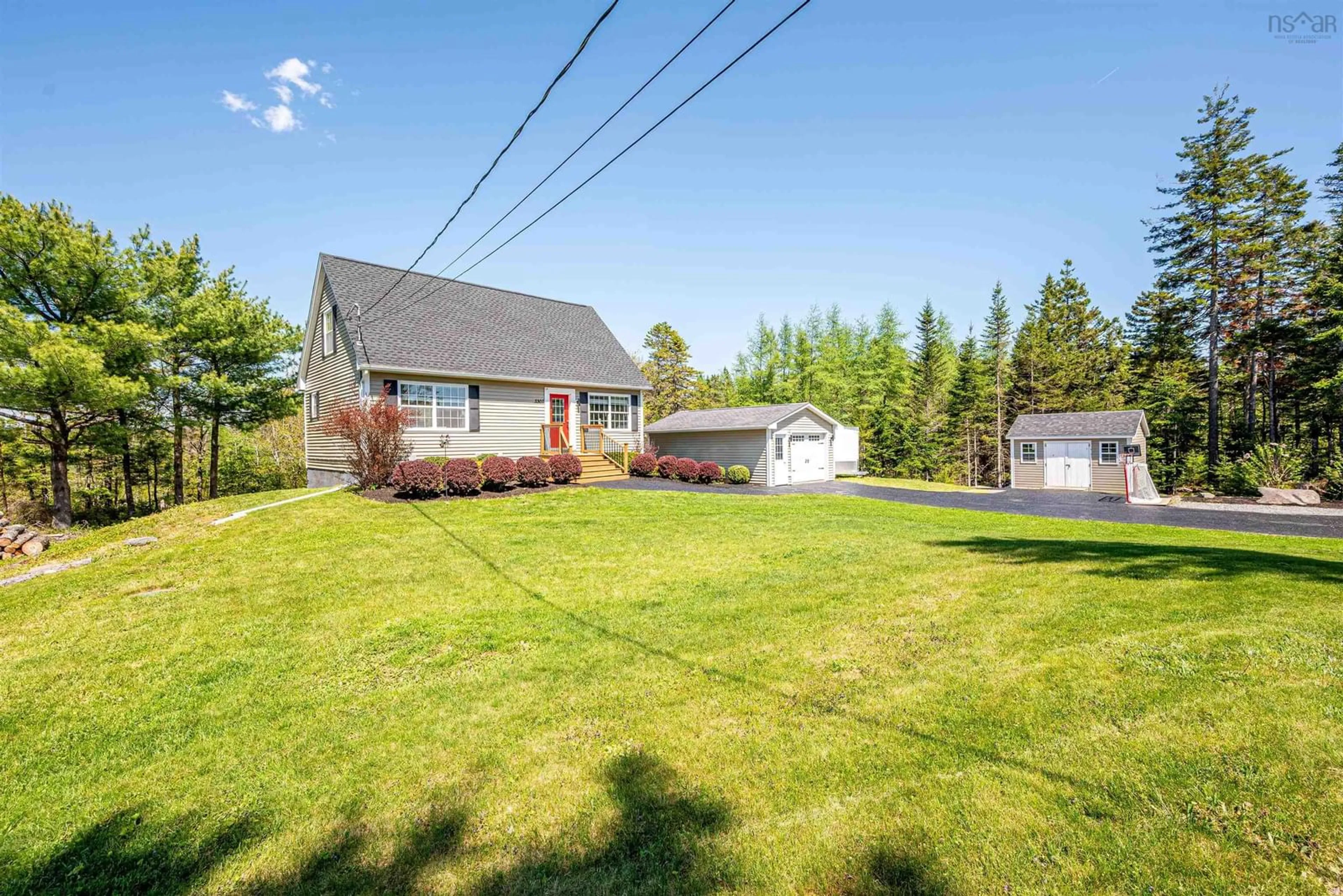 A pic from outside/outdoor area/front of a property/back of a property/a pic from drone, unknown for 3307 Sackville Dr, Upper Sackville Nova Scotia B4E 3C5