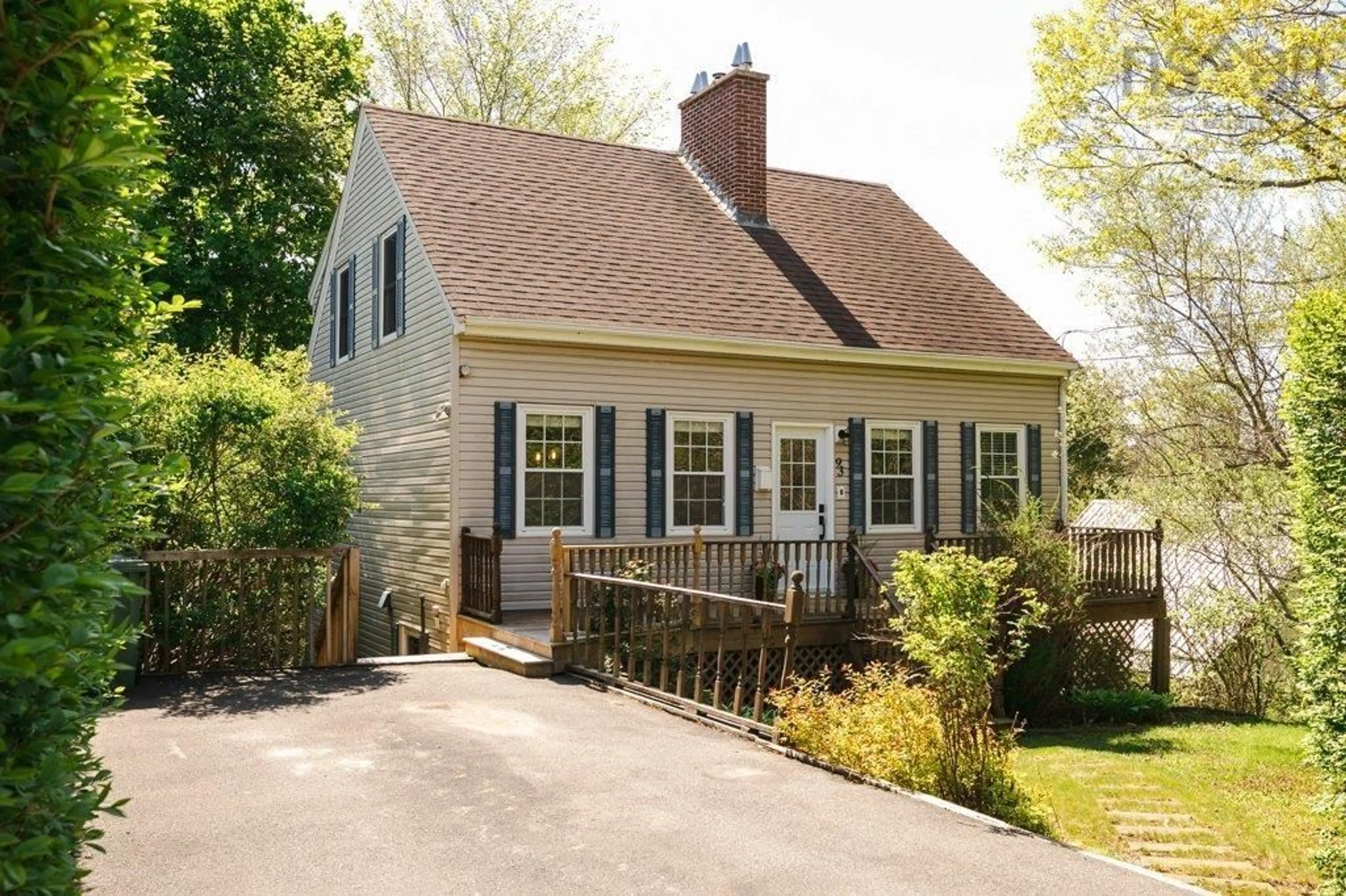 Home with vinyl exterior material, street for 93 High St, Bedford Nova Scotia B4A 1M3
