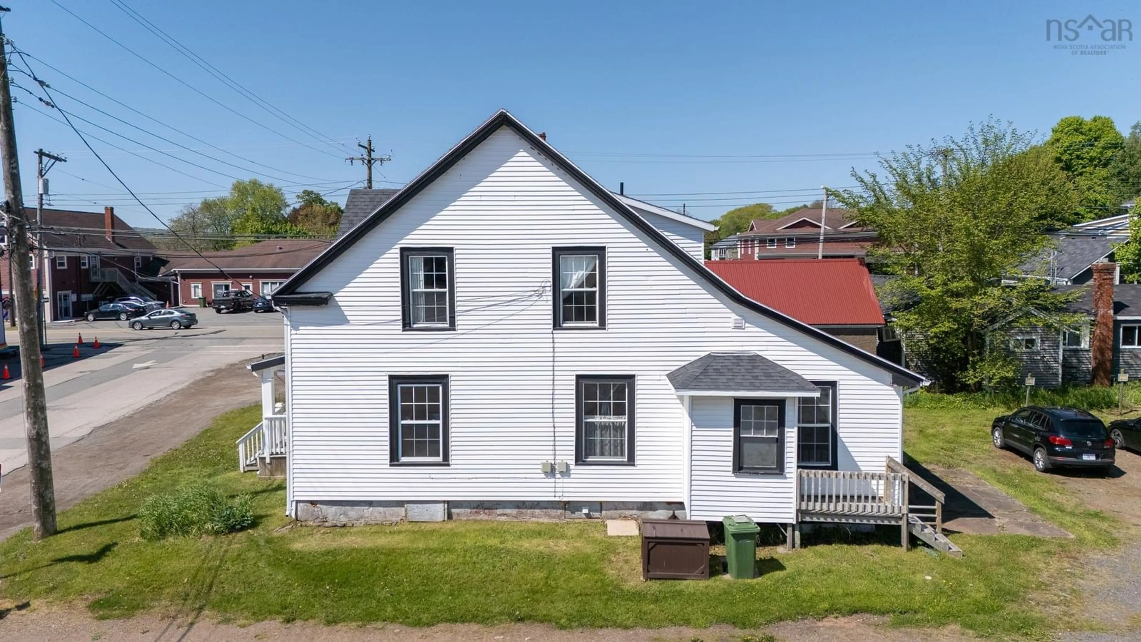 A pic from outside/outdoor area/front of a property/back of a property/a pic from drone, building for 1093 Kars St, Port Williams Nova Scotia B0P 1T0