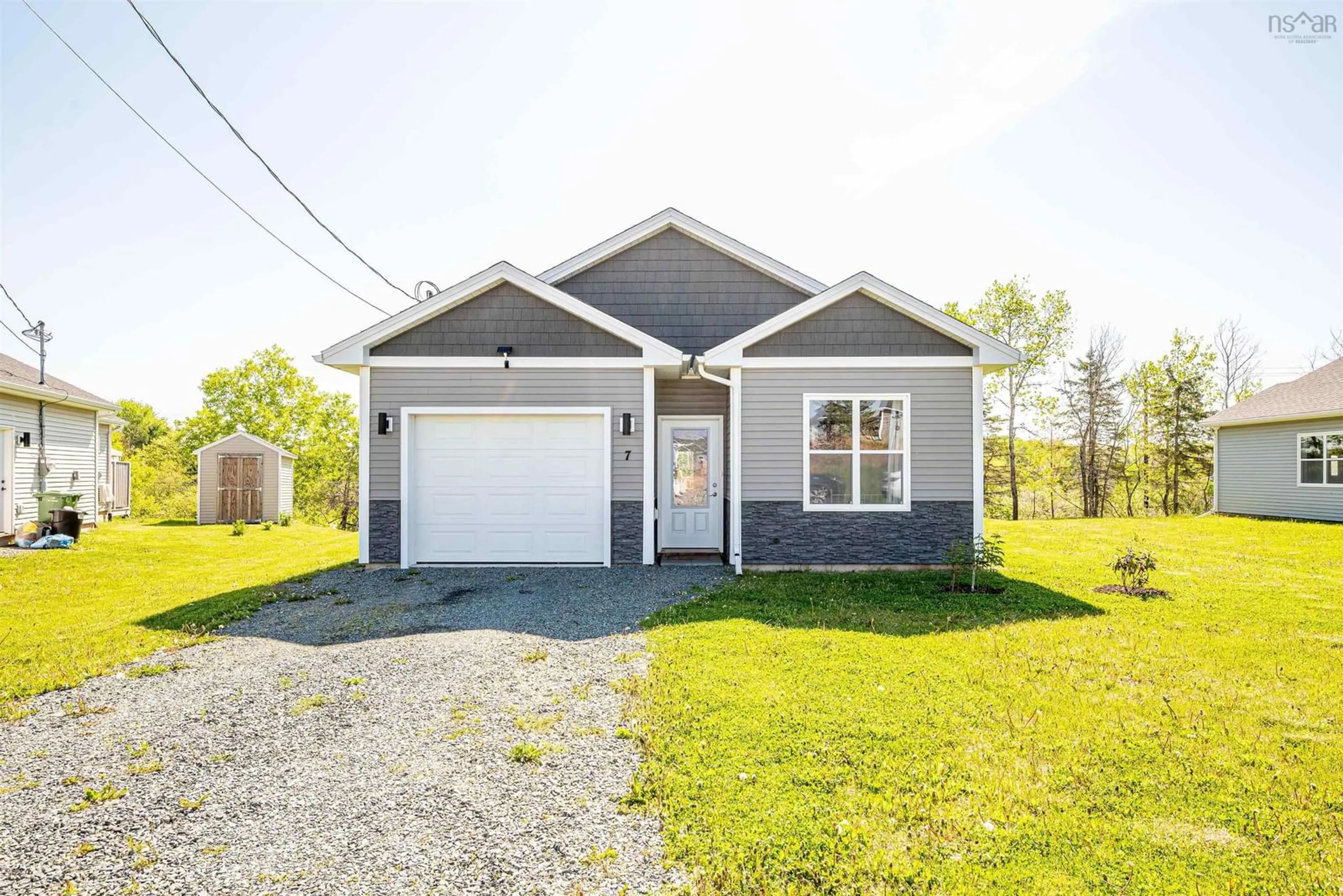 Home with vinyl exterior material, street for 7 Perry Cres, Stewiacke Nova Scotia B0N 2J0
