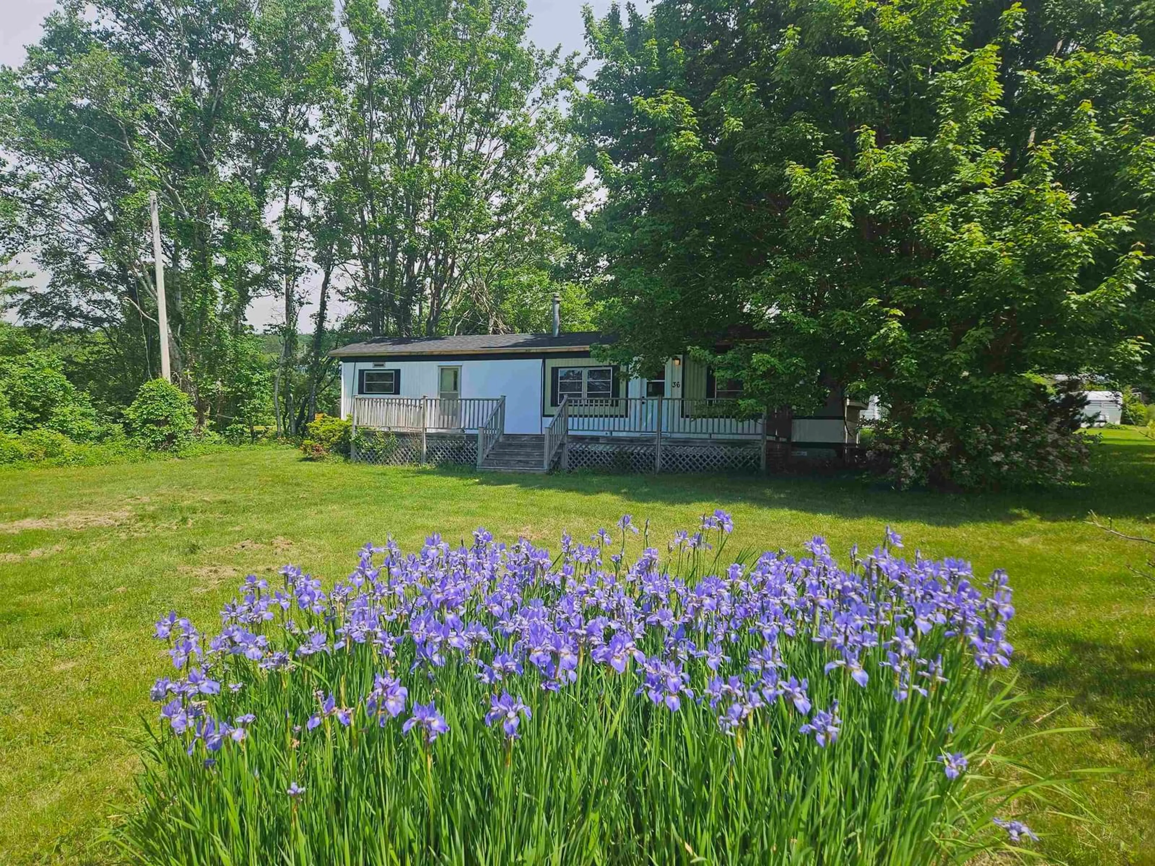 A pic from outside/outdoor area/front of a property/back of a property/a pic from drone, unknown for 36 Mountain View Dr, Lower Economy Nova Scotia B0M 1J0