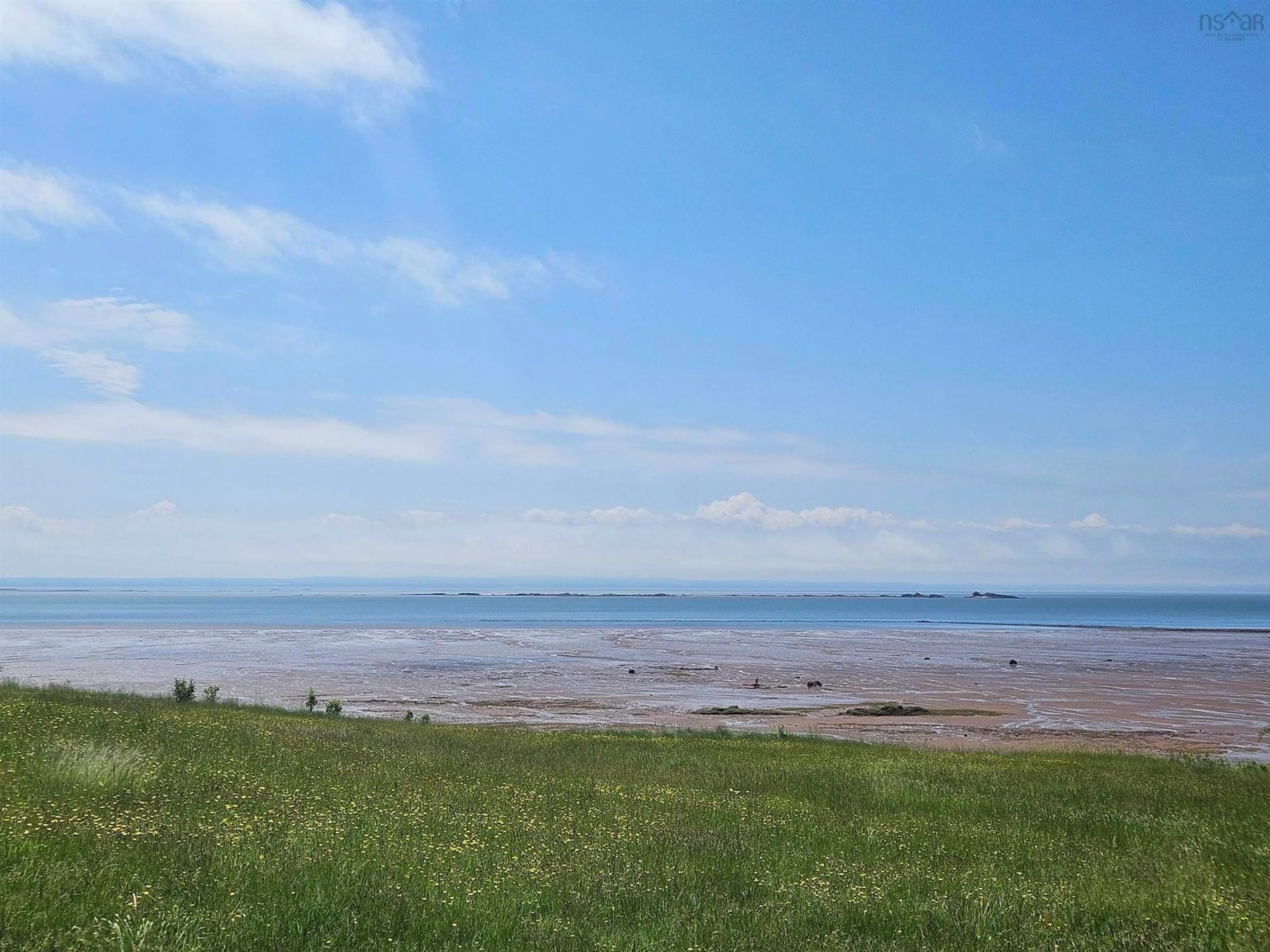 A pic from outside/outdoor area/front of a property/back of a property/a pic from drone, water/lake/river/ocean view for 36 Mountain View Dr, Lower Economy Nova Scotia B0M 1J0