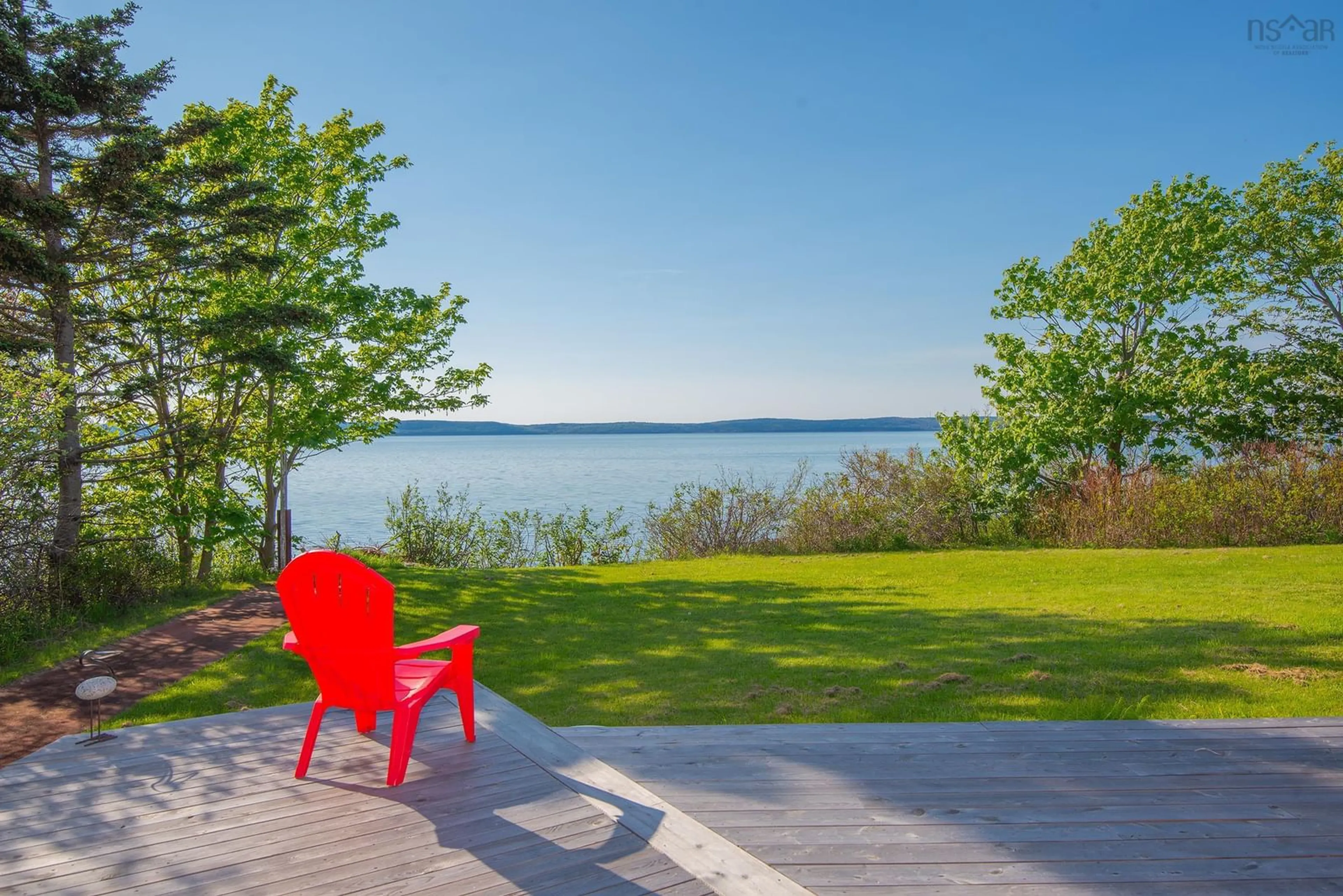 Patio, water/lake/river/ocean view for 7215 Highway 101, Plympton Nova Scotia B0W 2R0