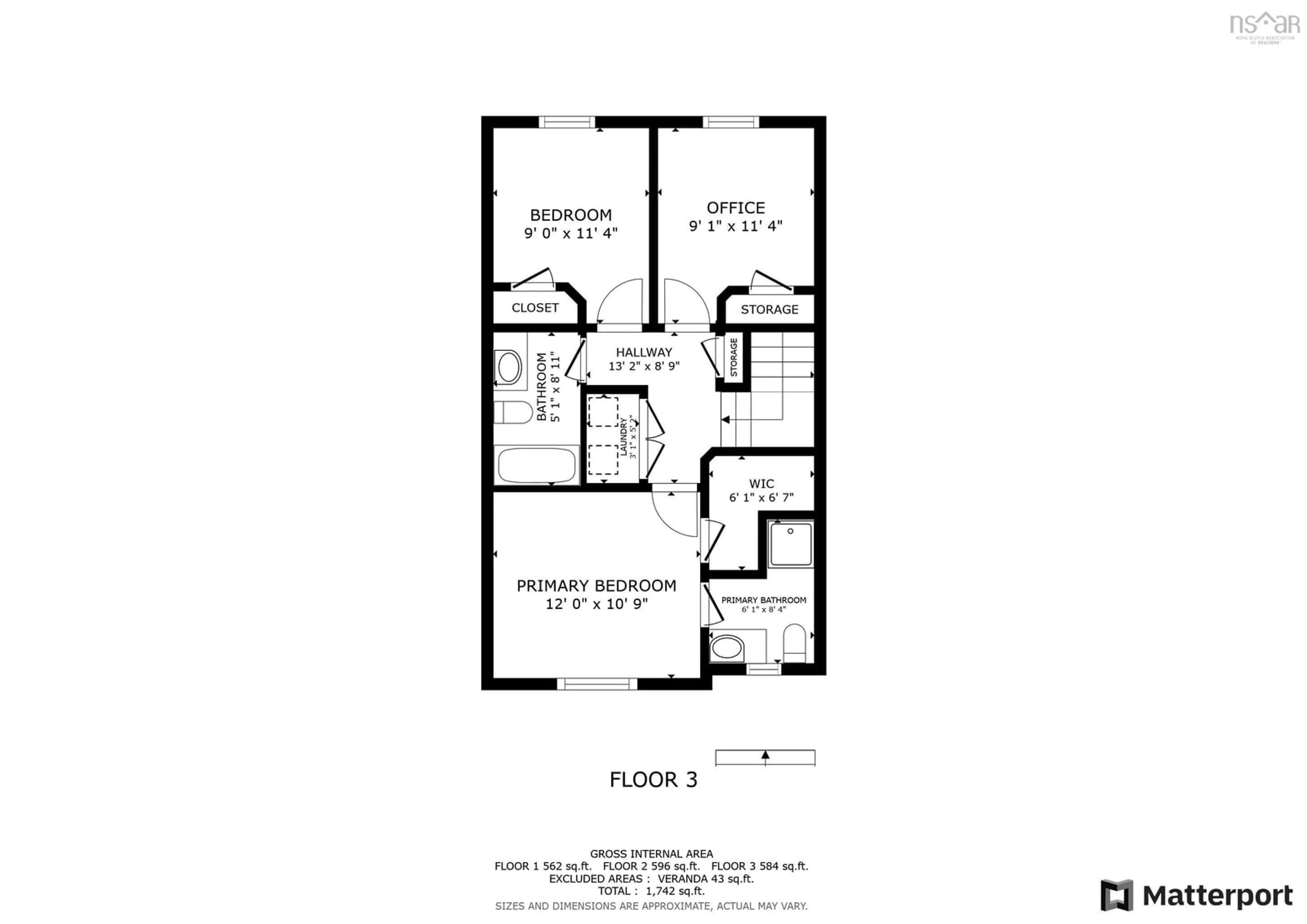 Floor plan for 183 Darlington Dr, Middle Sackville Nova Scotia B4E 0H4