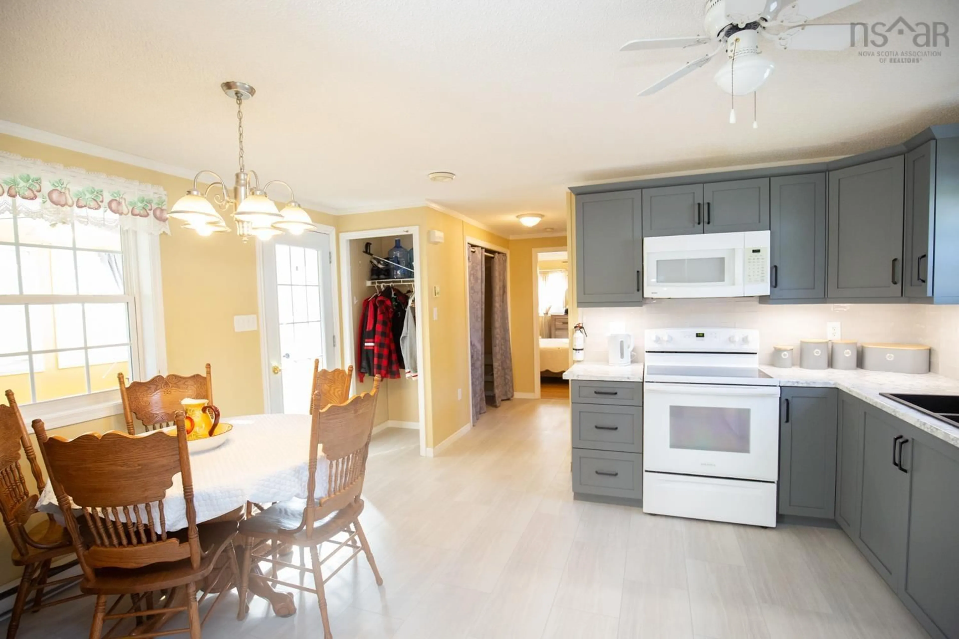 Open concept kitchen, ceramic/tile floor for 24 Empire Loop, Truro Nova Scotia B2N 7B5