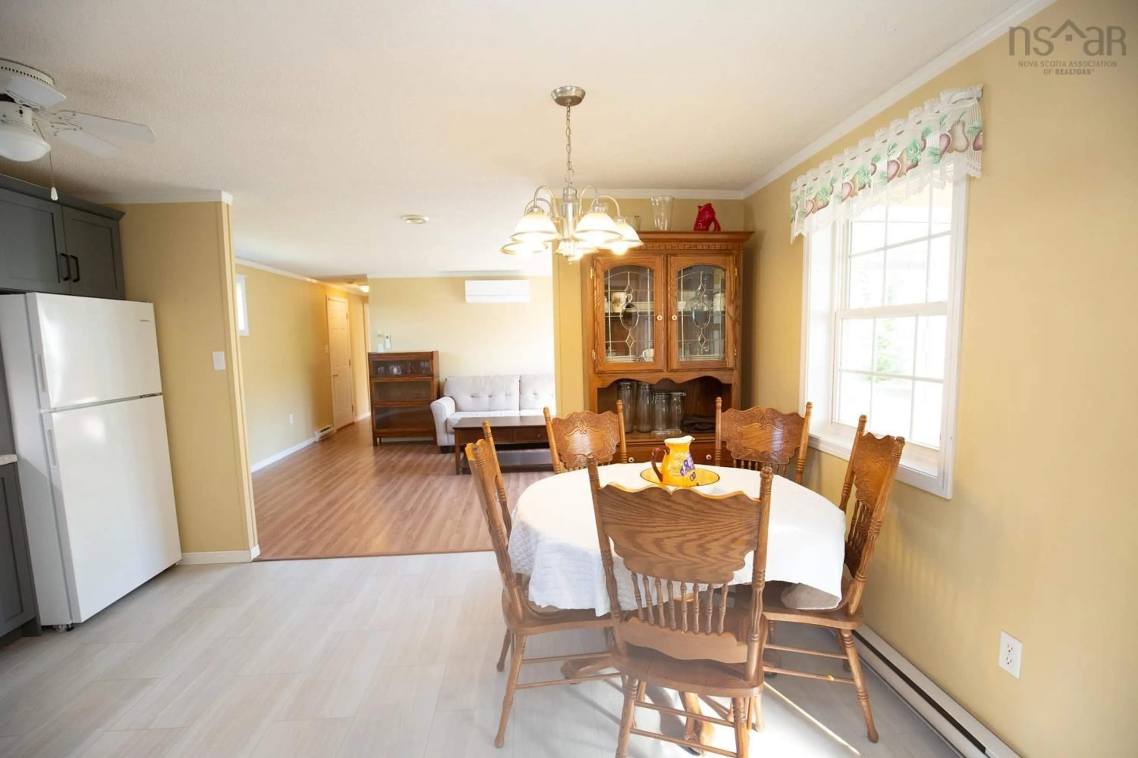 Dining room, wood/laminate floor for 24 Empire Loop, Truro Nova Scotia B2N 7B5