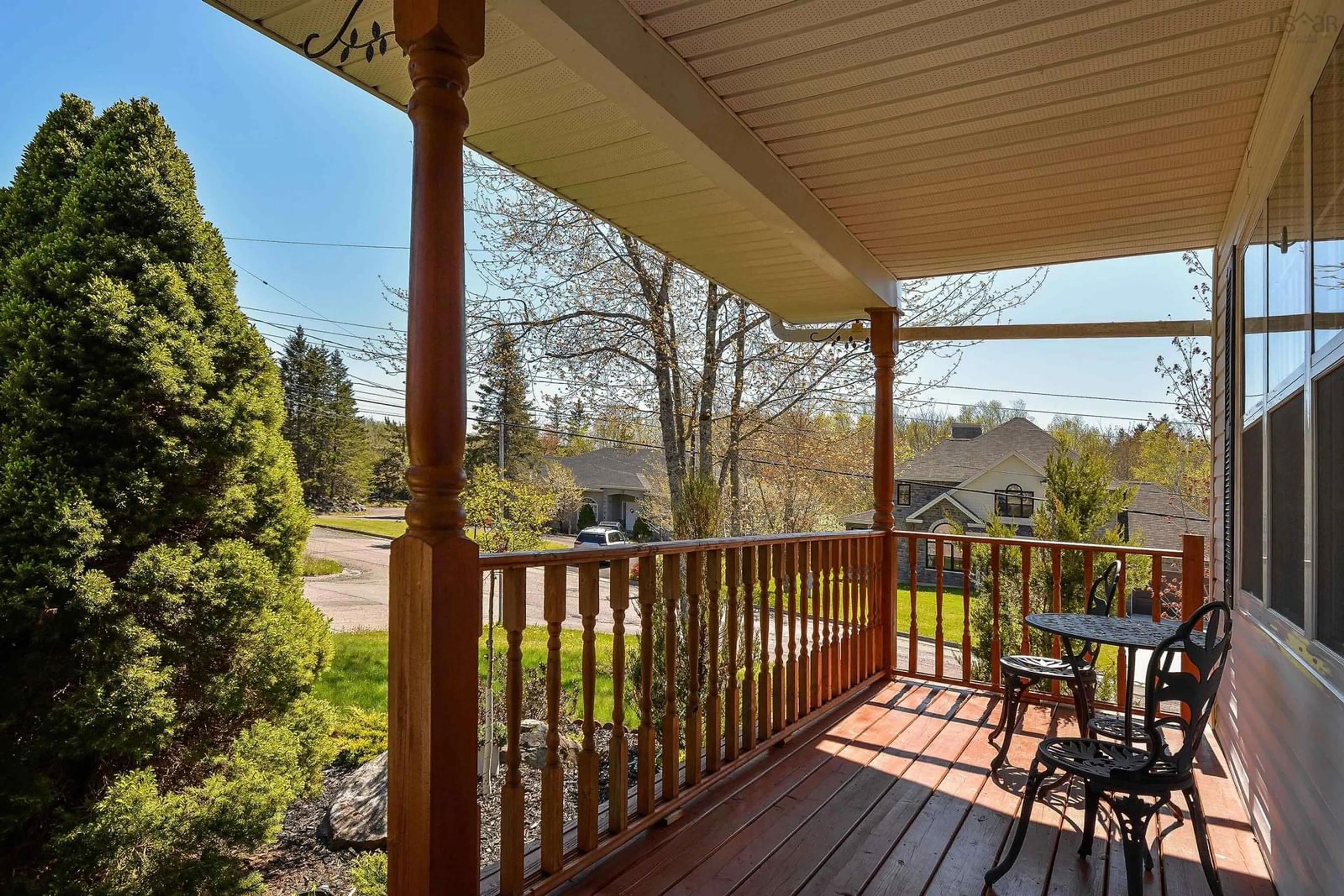 Patio, water/lake/river/ocean view for 88 Englewood Crescent, Sydney Nova Scotia B1S 3V2