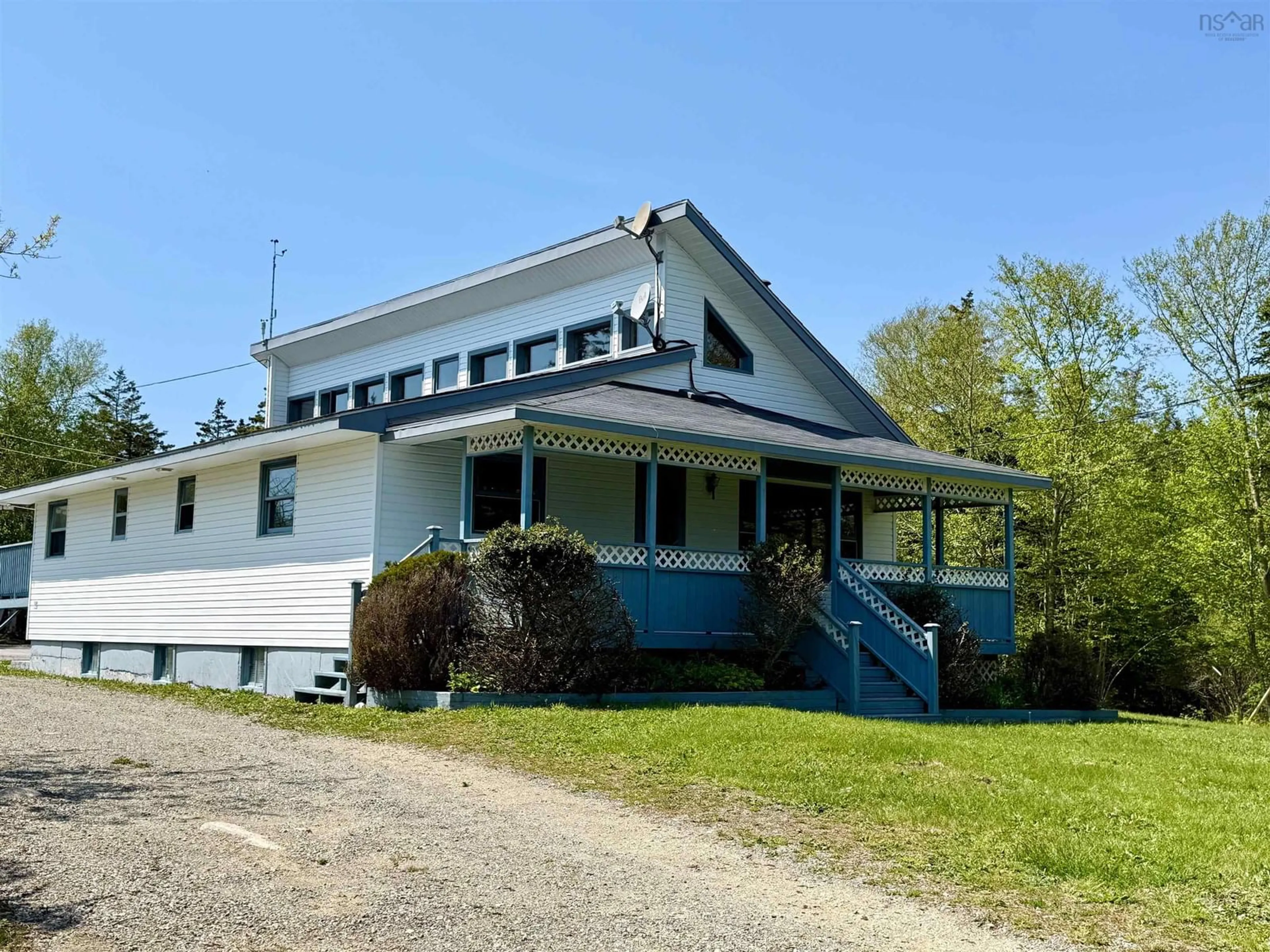 A pic from outside/outdoor area/front of a property/back of a property/a pic from drone, building for 16 Chemin A Dedo Rd, Wedgeport Nova Scotia B0W 3P0