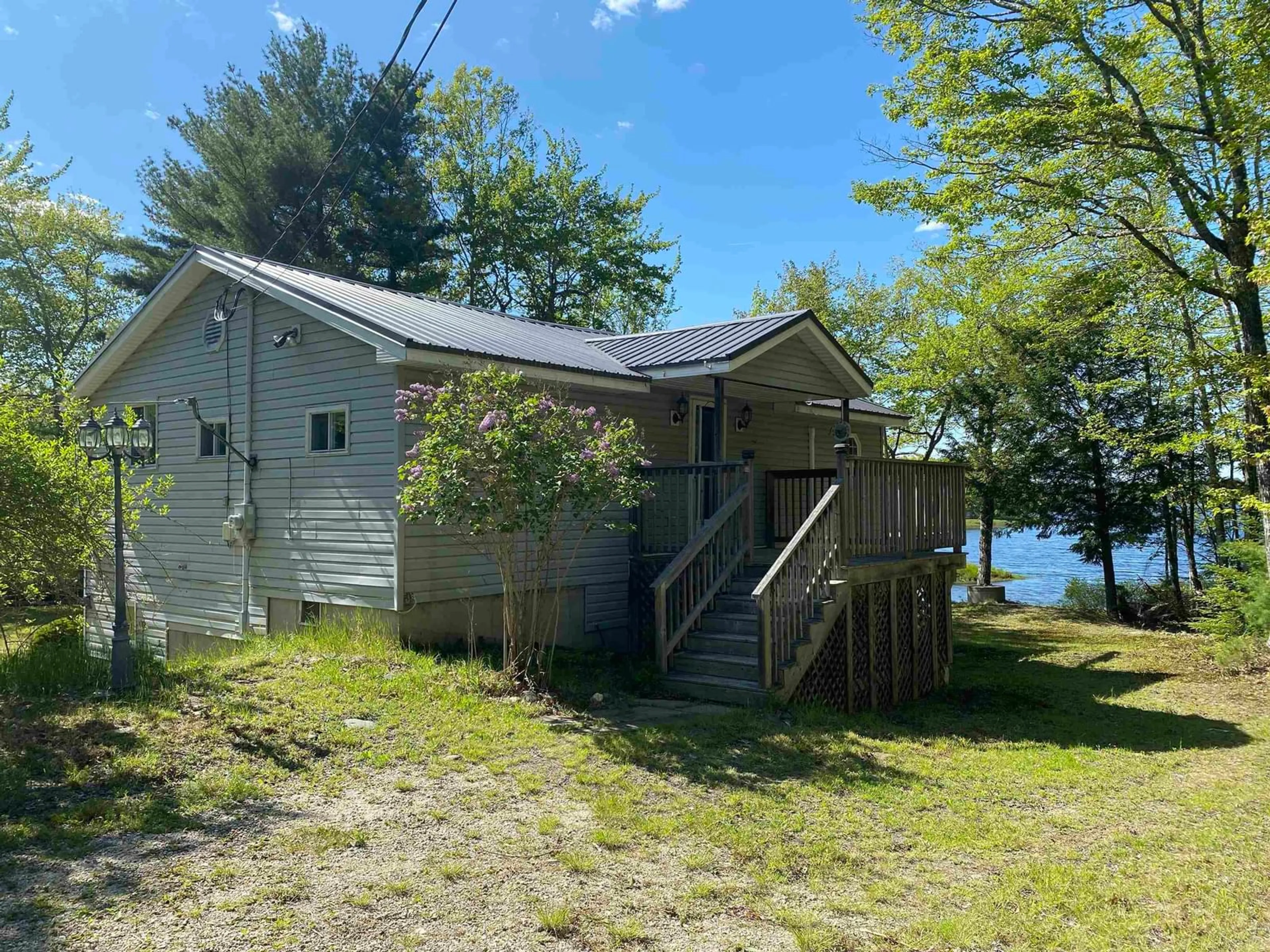 A pic from outside/outdoor area/front of a property/back of a property/a pic from drone, water/lake/river/ocean view for 77 Laurie Wamboldt Rd, Greenfield Nova Scotia B0T 1E0