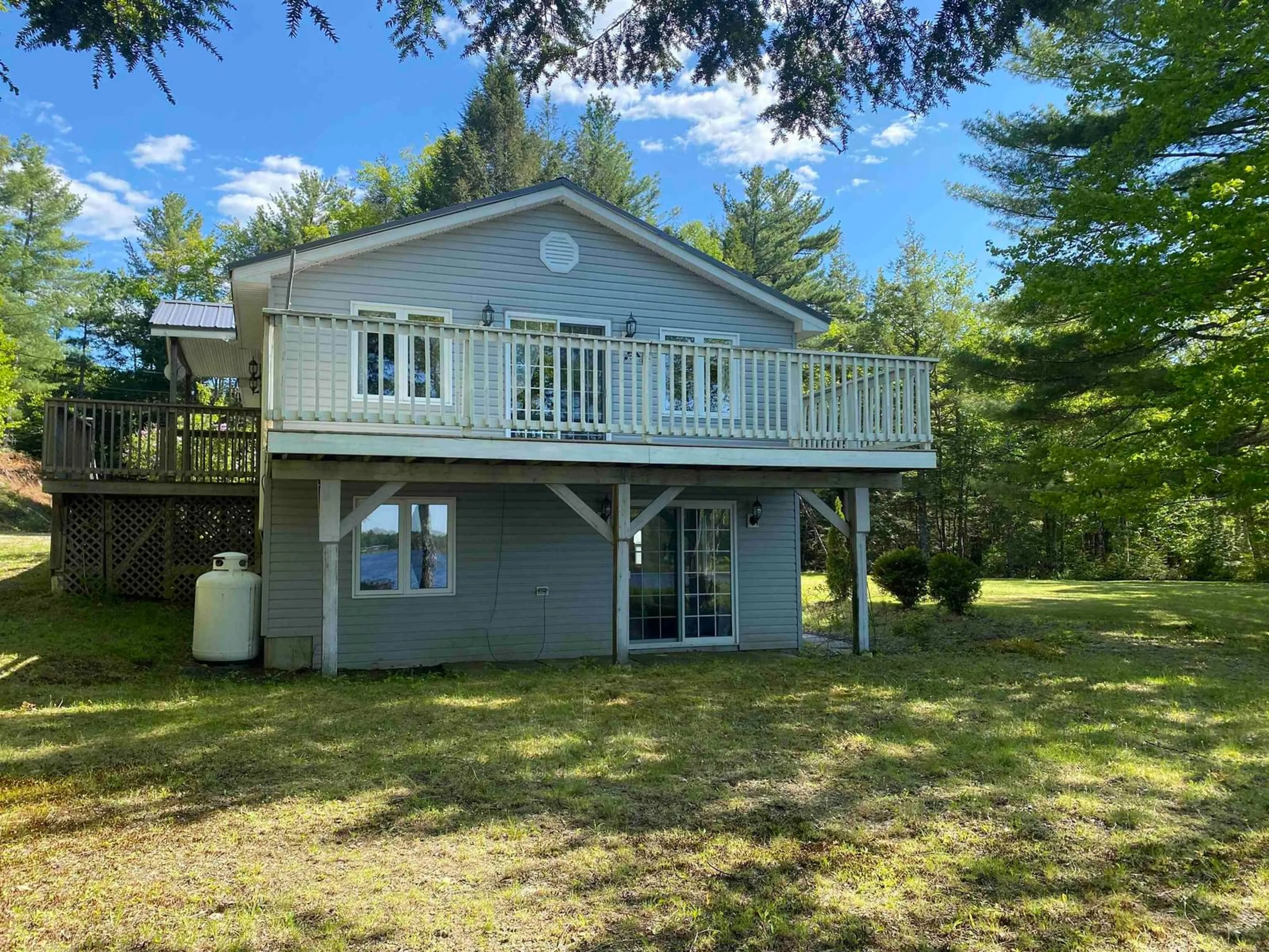 A pic from outside/outdoor area/front of a property/back of a property/a pic from drone, water/lake/river/ocean view for 77 Laurie Wamboldt Rd, Greenfield Nova Scotia B0T 1E0