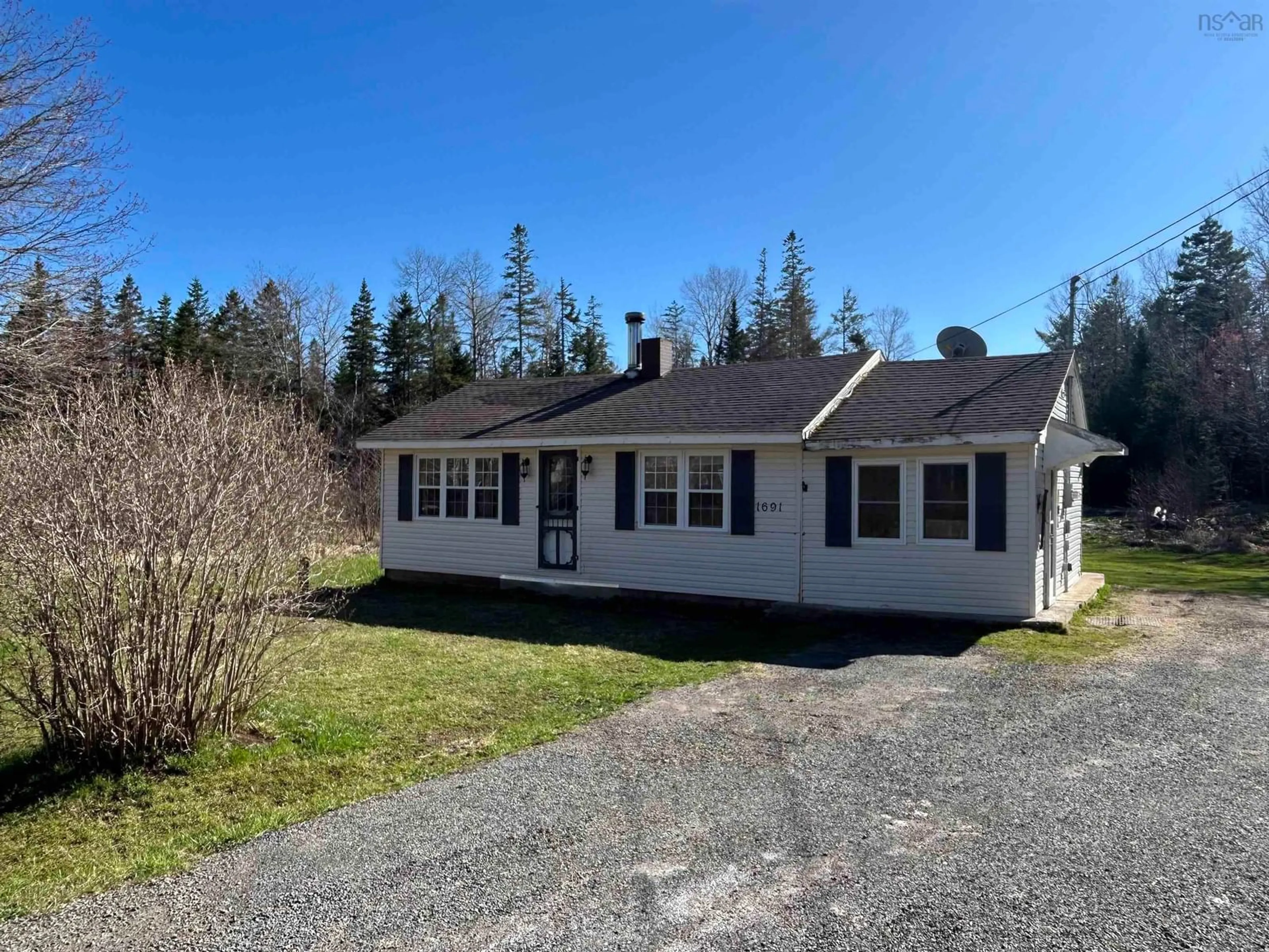 A pic from outside/outdoor area/front of a property/back of a property/a pic from drone, unknown for 1691 Greenfield Rd, Greenfield Nova Scotia B0P 1X0