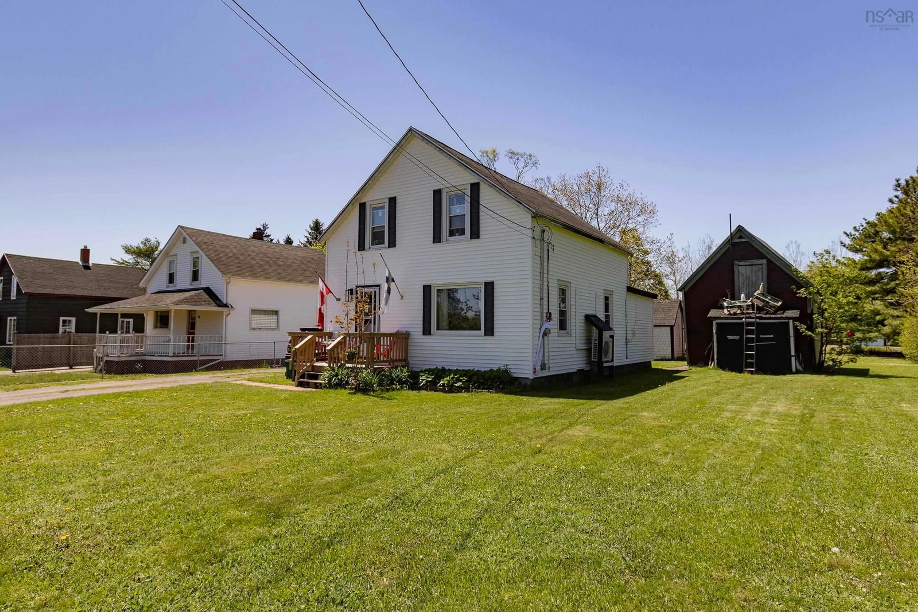 A pic from outside/outdoor area/front of a property/back of a property/a pic from drone, street for 41 Templar St, Parrsboro Nova Scotia B0M 1S0