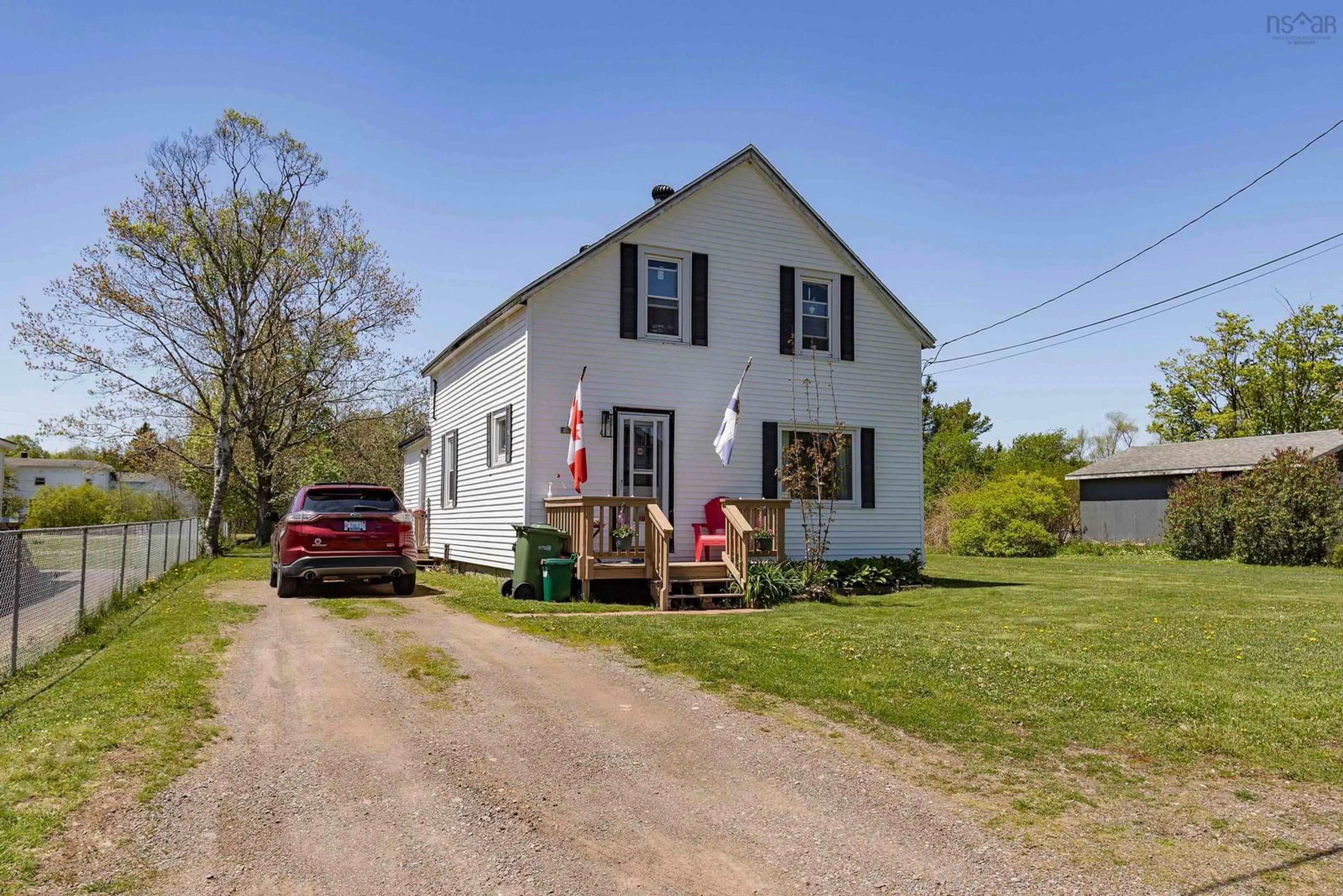 A pic from outside/outdoor area/front of a property/back of a property/a pic from drone, street for 41 Templar St, Parrsboro Nova Scotia B0M 1S0