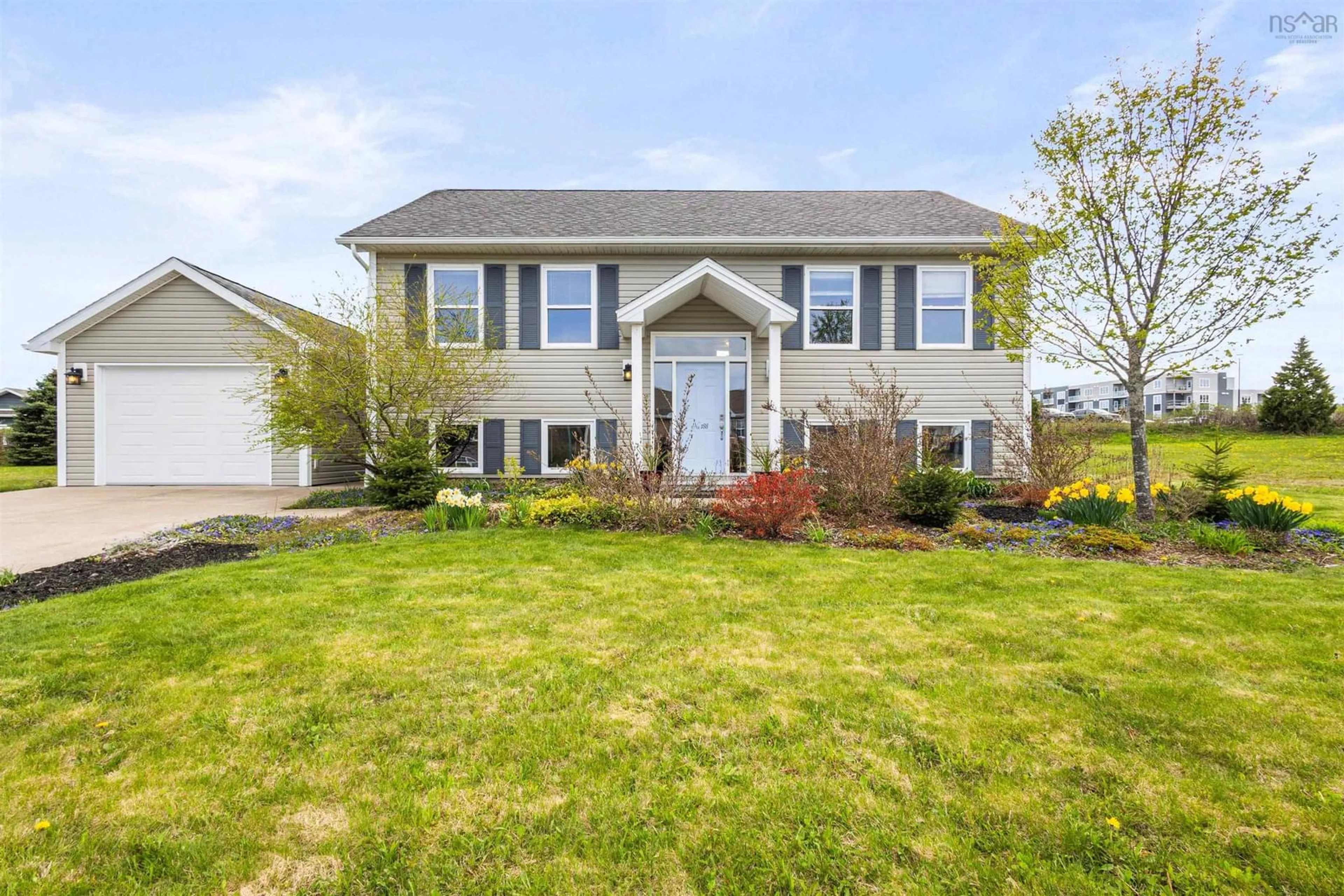 Home with vinyl exterior material, street for 188 Mount Cameron Cir, Antigonish Landing Nova Scotia B2G 0C5