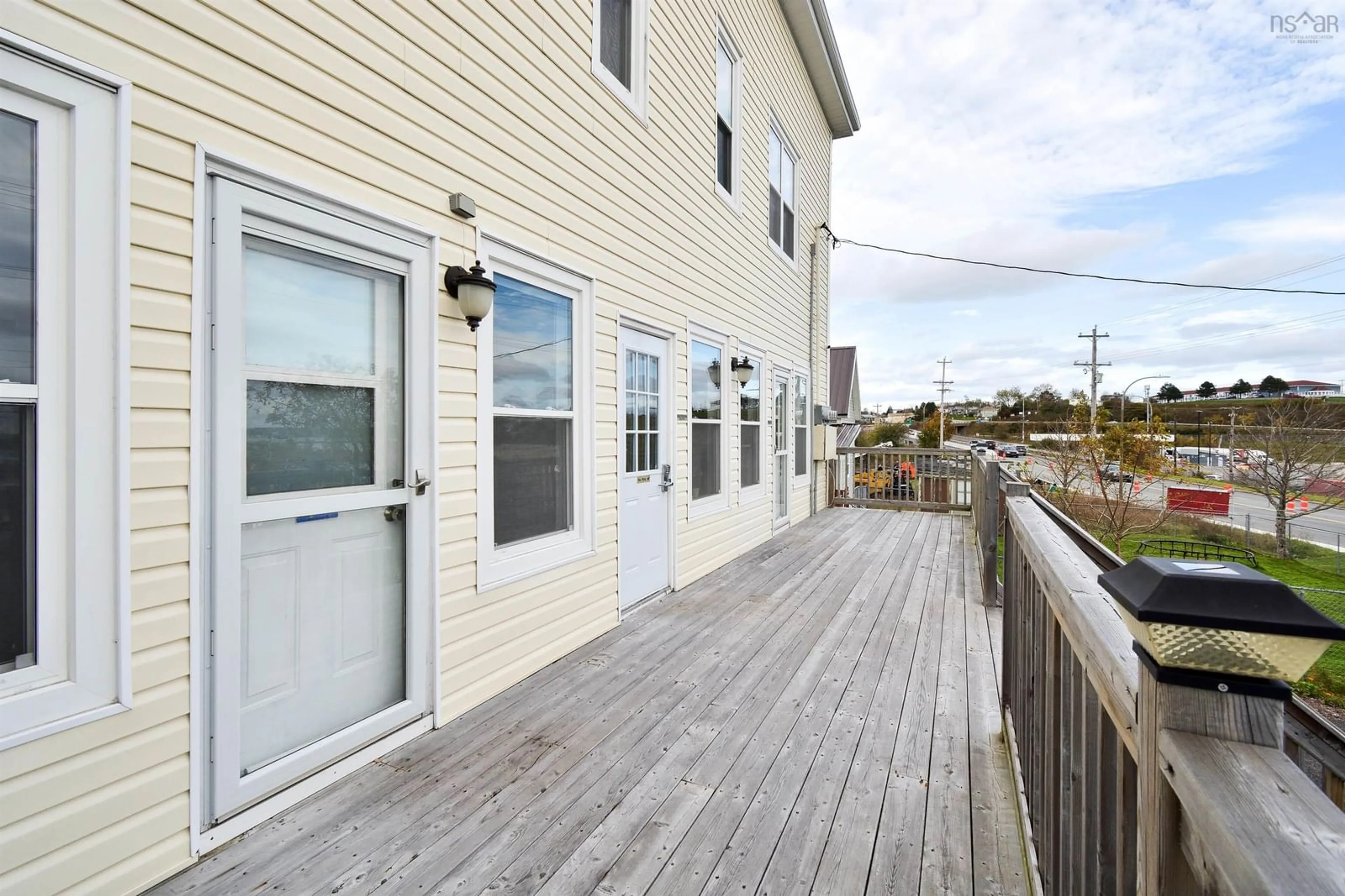 Patio, water/lake/river/ocean view for 121 & 123 Pierce St, North Sydney Nova Scotia B2A 1P4