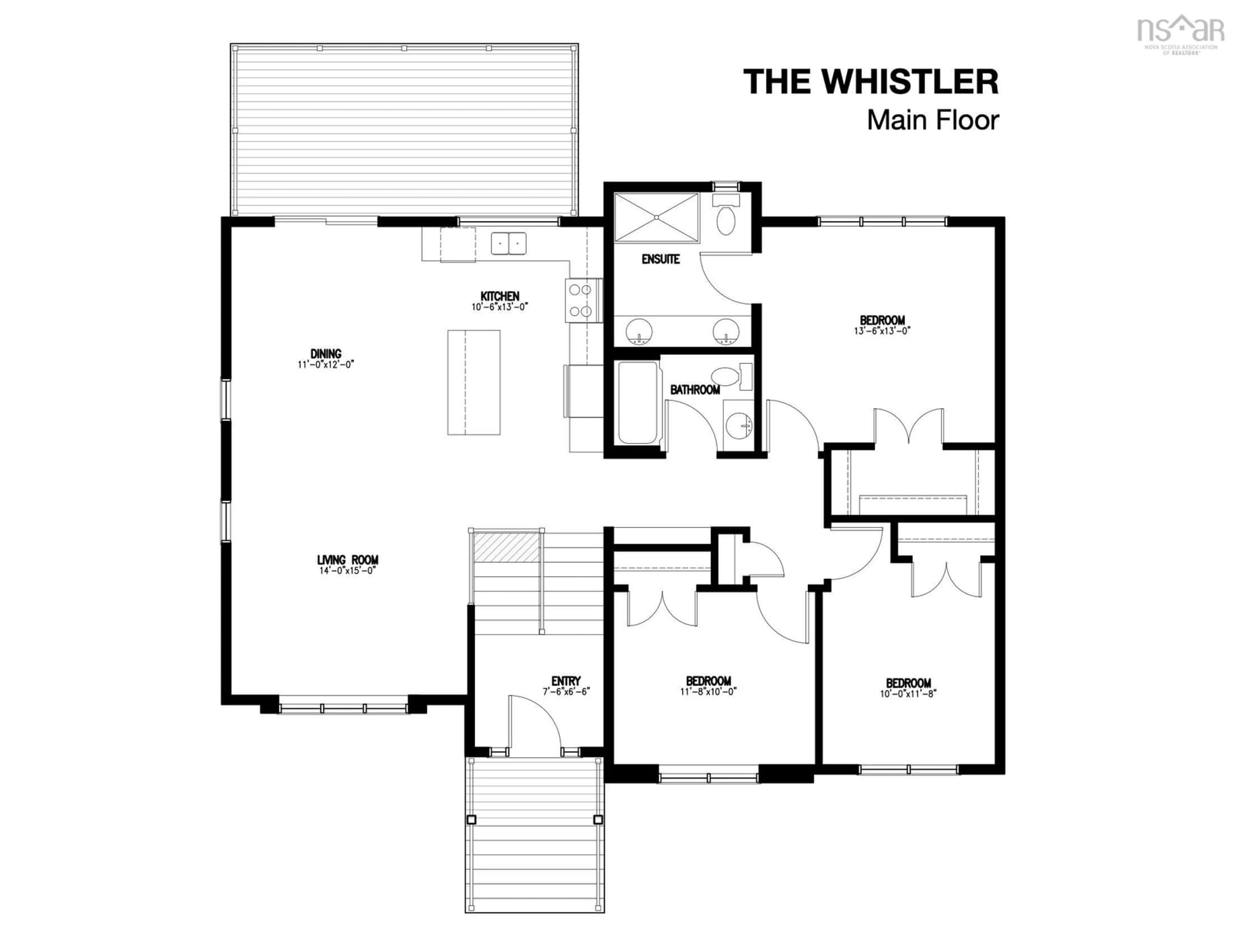 Floor plan for 242 Zaffre Dr, Middle Sackville Nova Scotia B4E 0W8