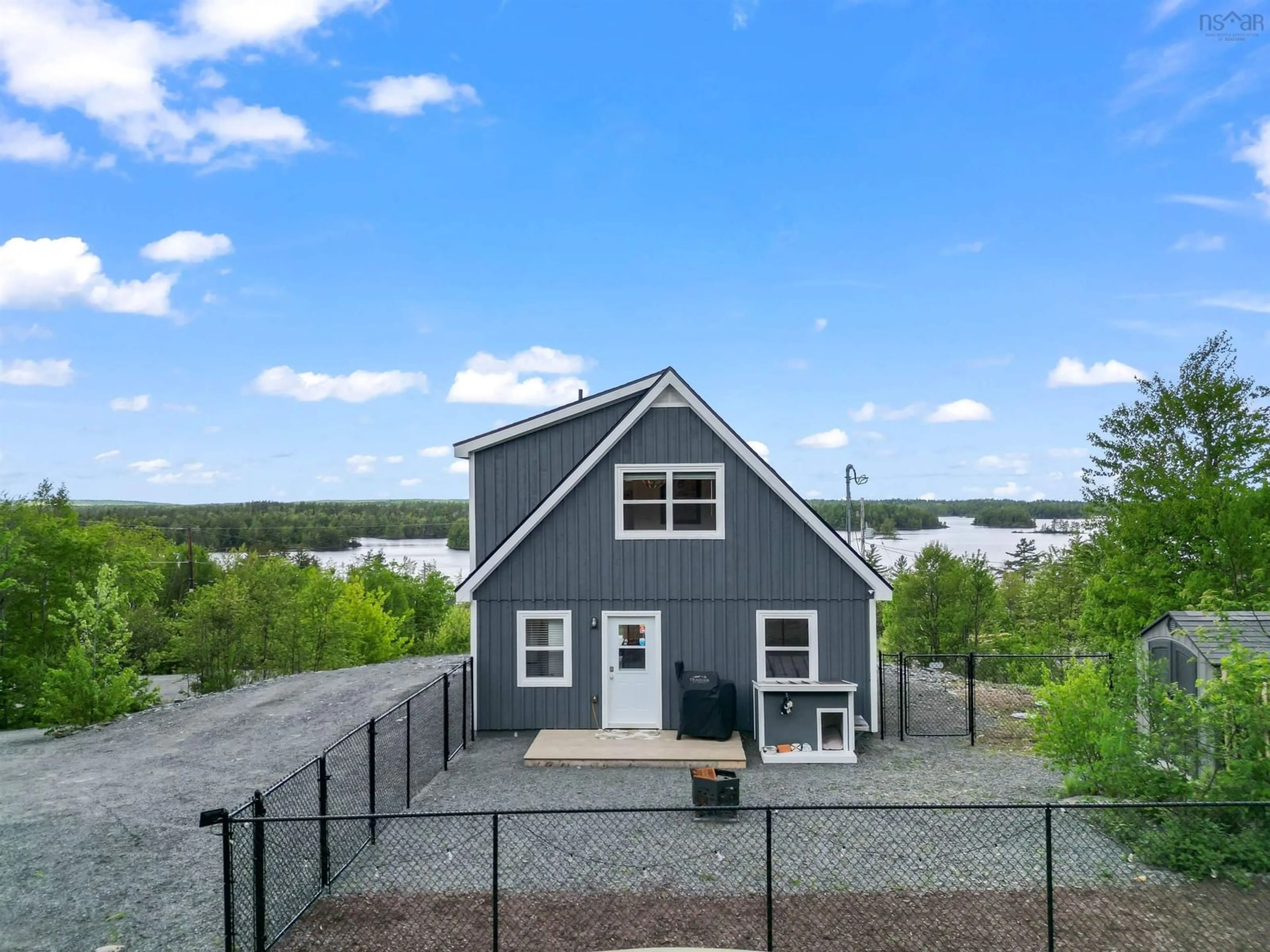 A pic from outside/outdoor area/front of a property/back of a property/a pic from drone, water/lake/river/ocean view for 11 Granite Pl, Mount Uniacke Nova Scotia B0N 1Z0