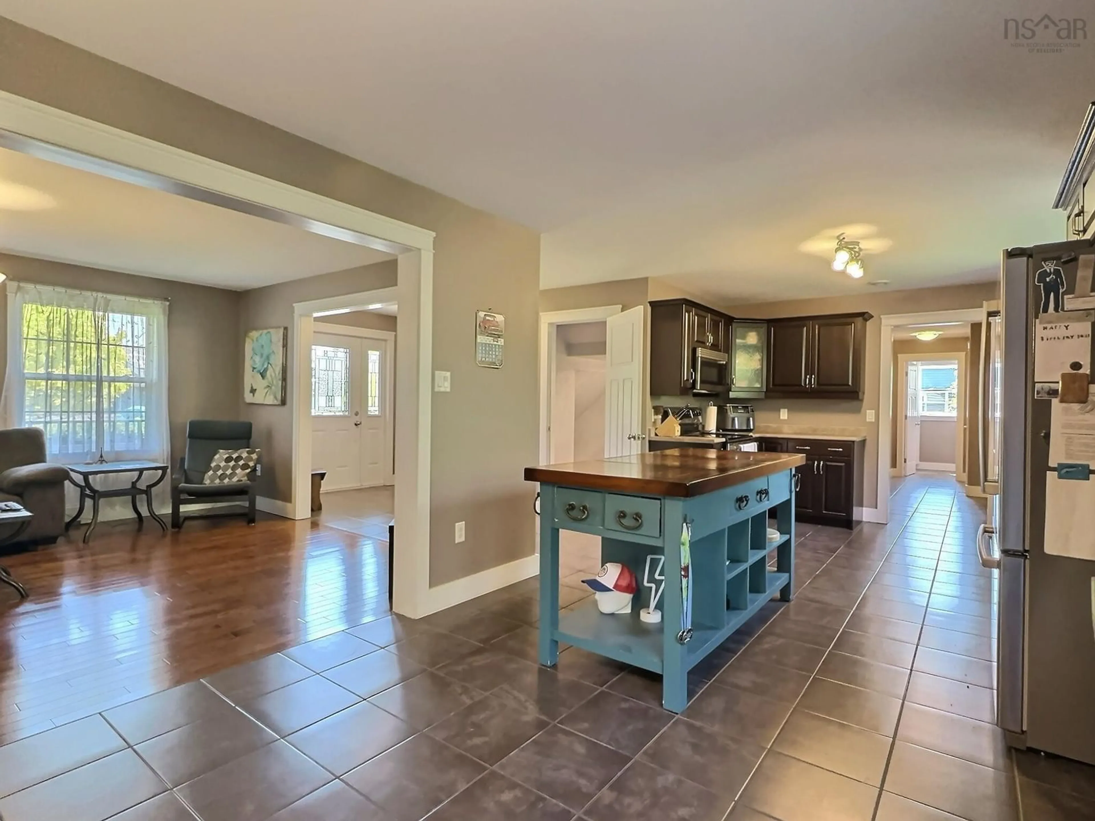 Open concept kitchen, ceramic/tile floor for 80 Burris Dr, Valley Nova Scotia B6L 3B6