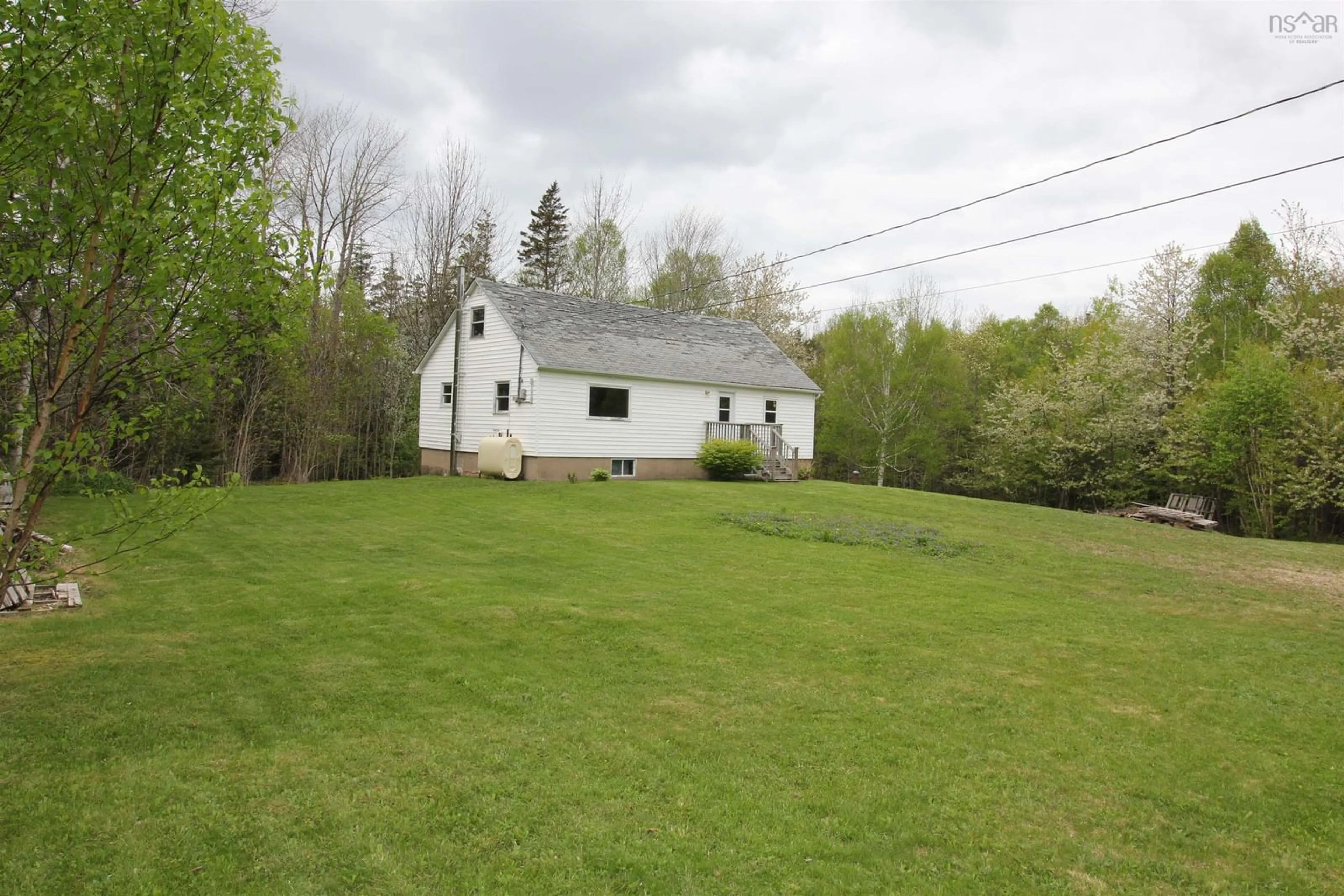 A pic from outside/outdoor area/front of a property/back of a property/a pic from drone, unknown for 1291 Mcnally Rd, Morden Nova Scotia B0P 1C0