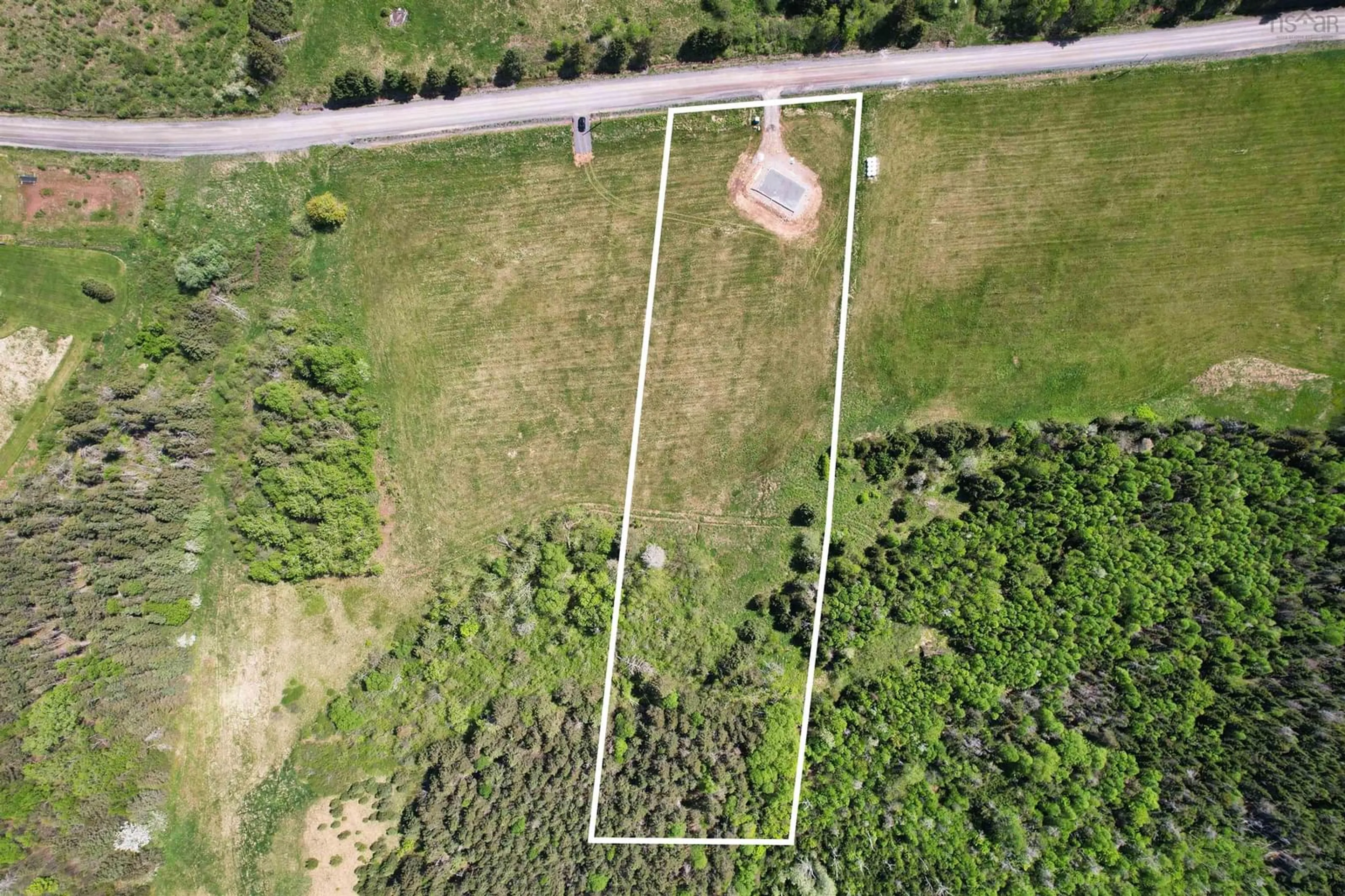 A pic from outside/outdoor area/front of a property/back of a property/a pic from drone, building for 633 Ross Creek Rd, Ross Creek Nova Scotia B0P 1H0