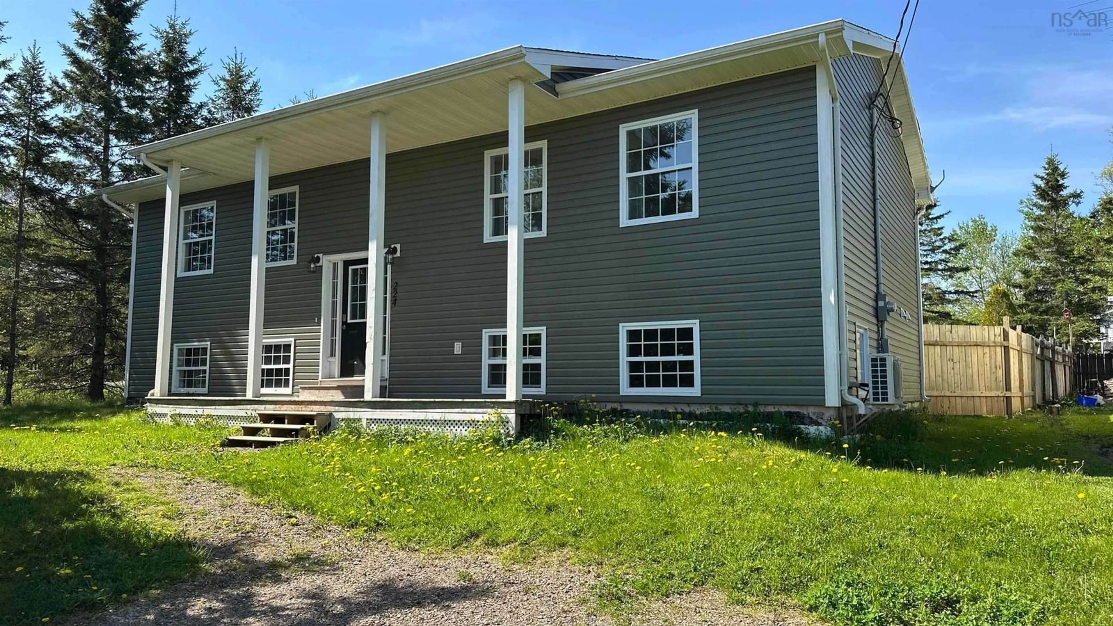 Home with vinyl exterior material, building for 224 Harmony Rd, Salmon River Nova Scotia B6L 3P6