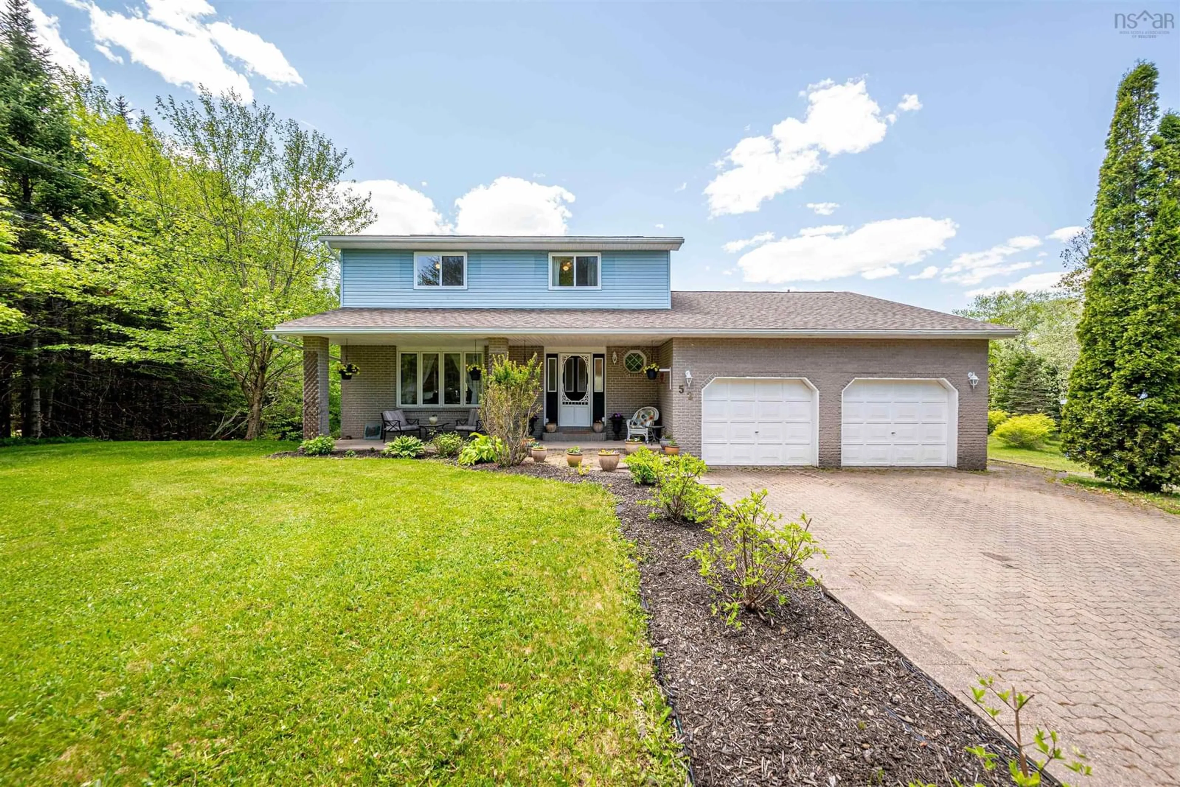 Home with vinyl exterior material, street for 52 Sidhu Dr, Beaver Bank Nova Scotia B4G 1B8