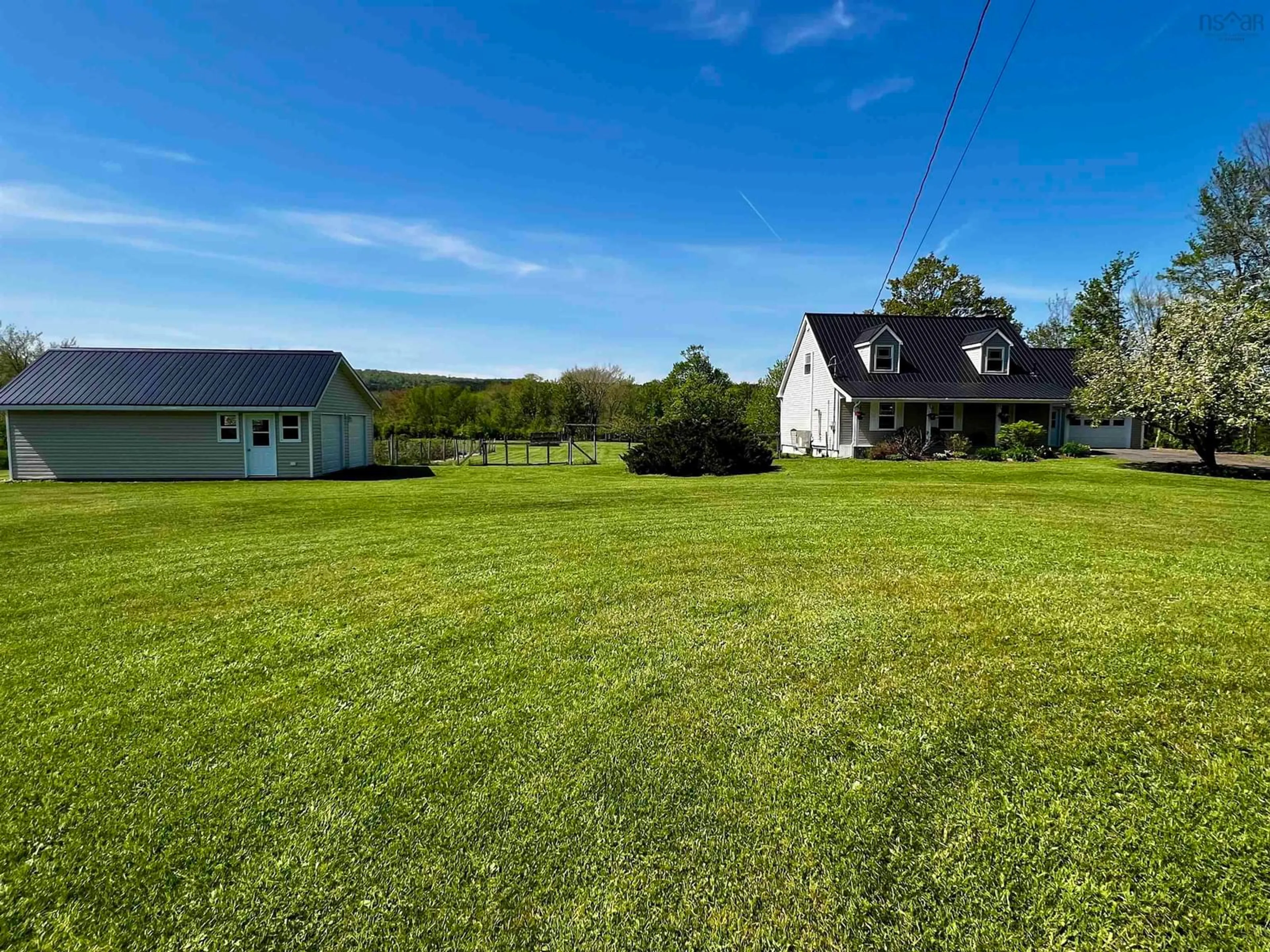 A pic from outside/outdoor area/front of a property/back of a property/a pic from drone, unknown for 951 East River East Side Rd, Glencoe Nova Scotia B0K 1B0