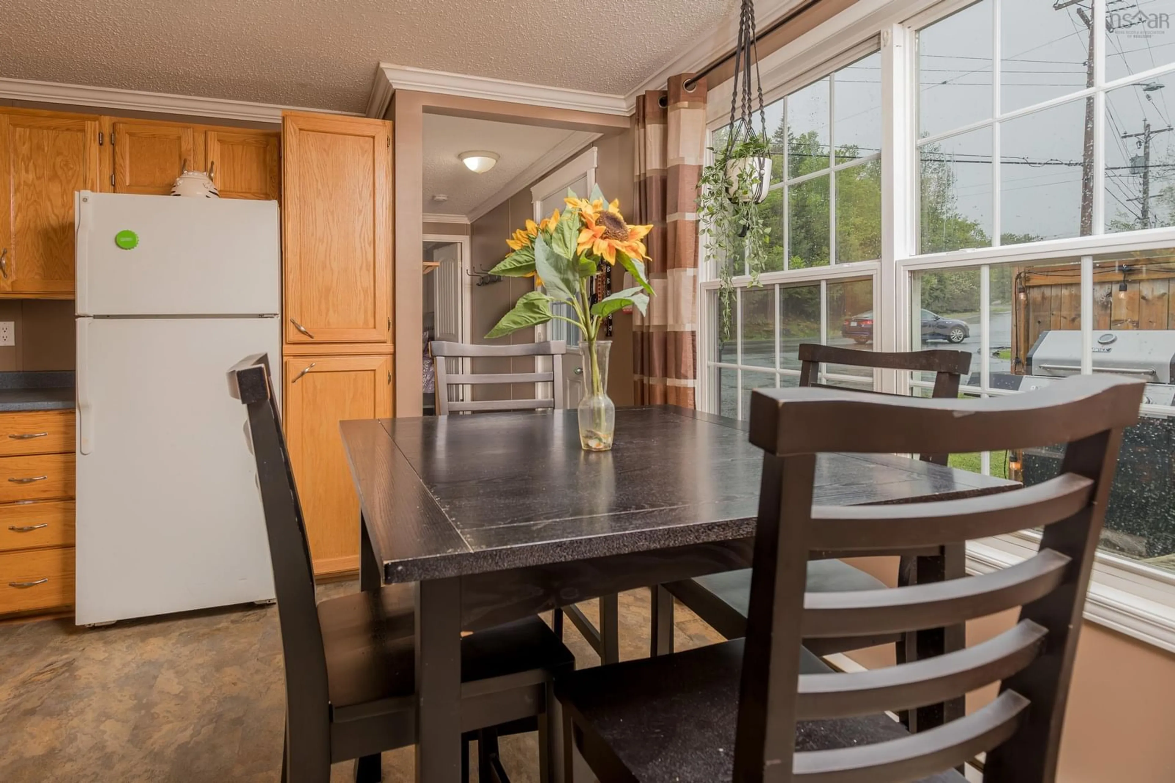 Dining room, wood/laminate floor for 170 Circle Dr, Lake Echo Nova Scotia B3E 1C1