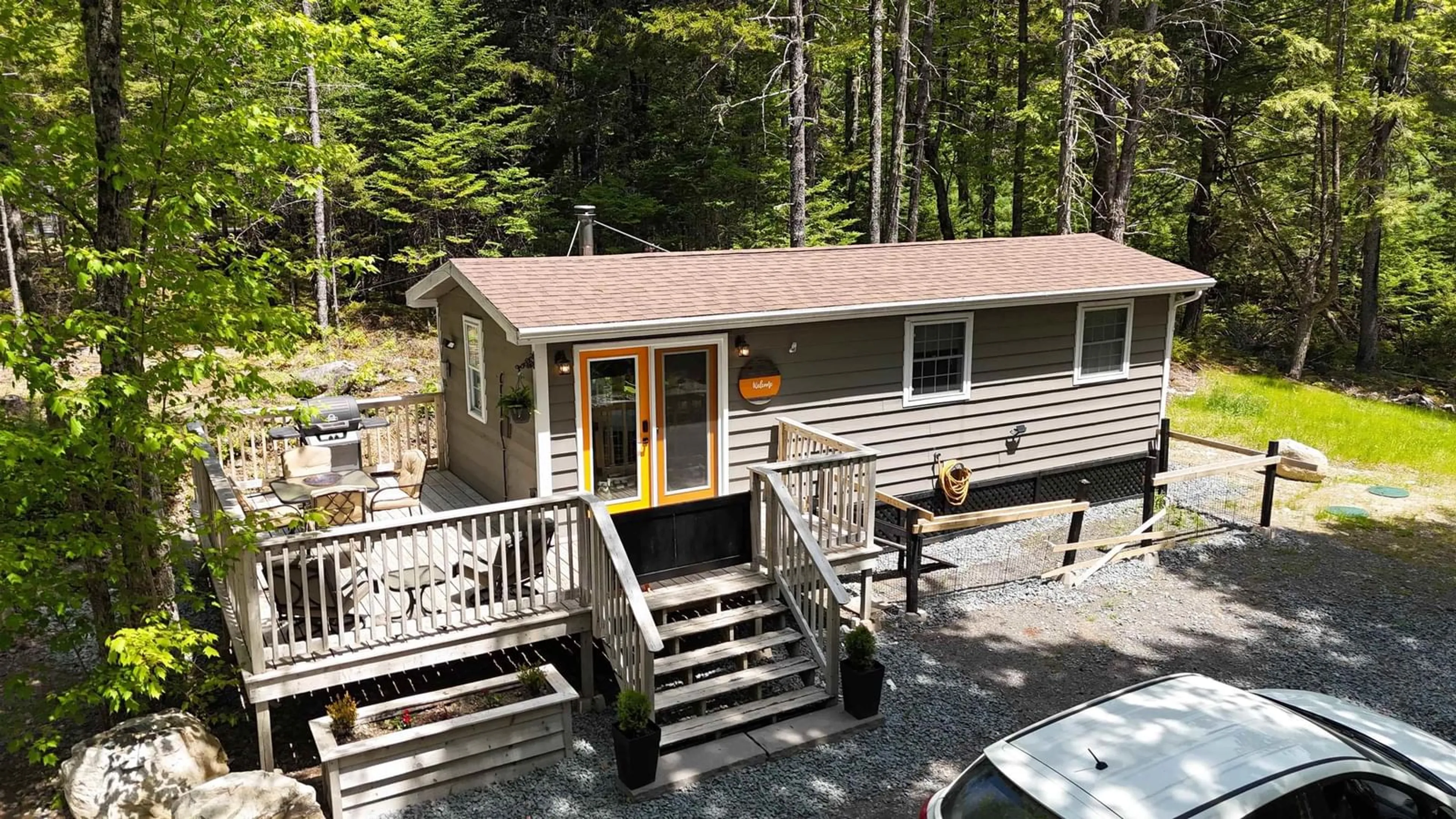 A pic from outside/outdoor area/front of a property/back of a property/a pic from drone, unknown for 731 Baker Point Rd, Molega North Nova Scotia B0T 1X0