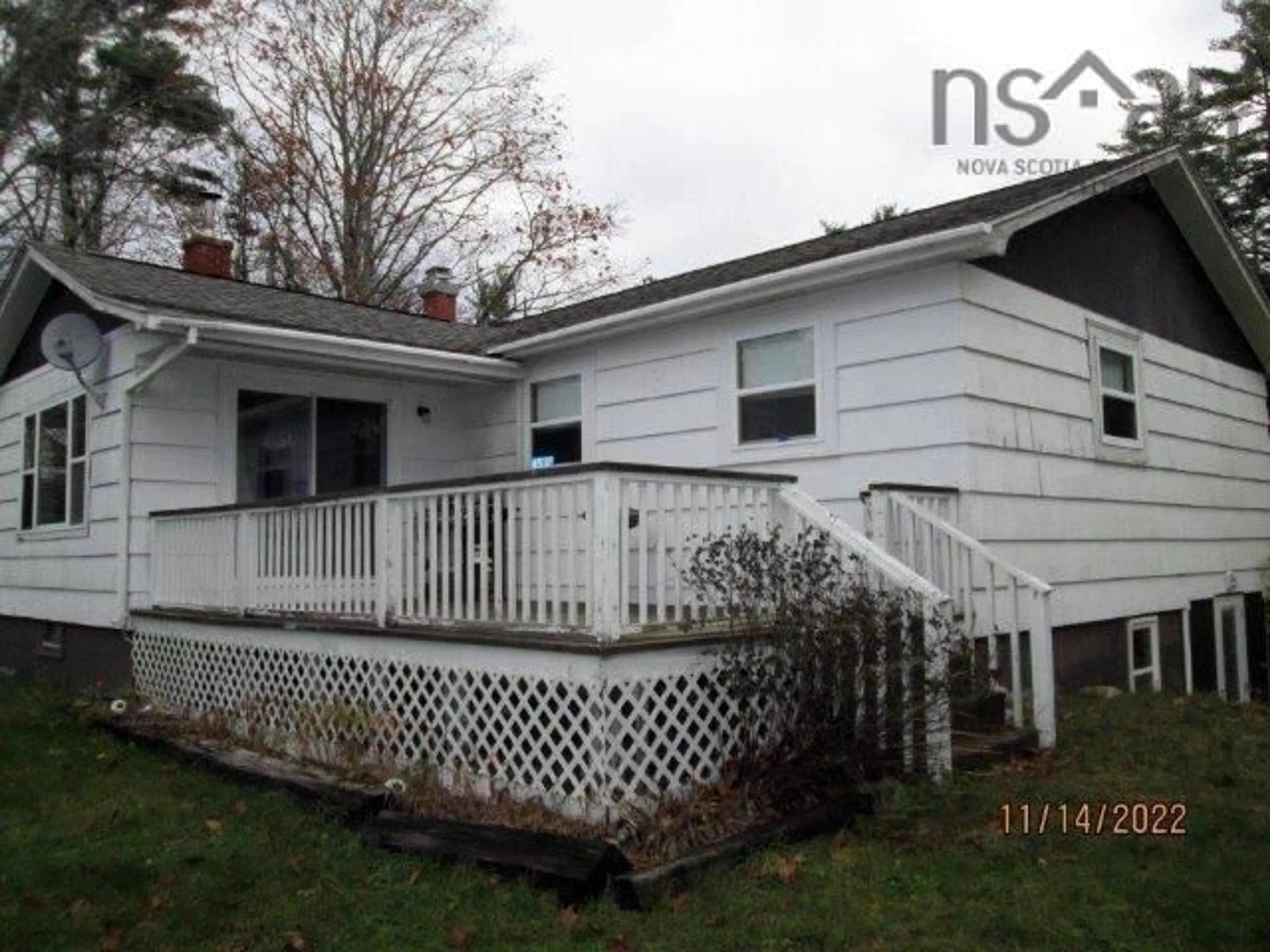 Home with vinyl exterior material, unknown for 4532 Jordan Falls, Jordan Falls Nova Scotia B0T 1W0