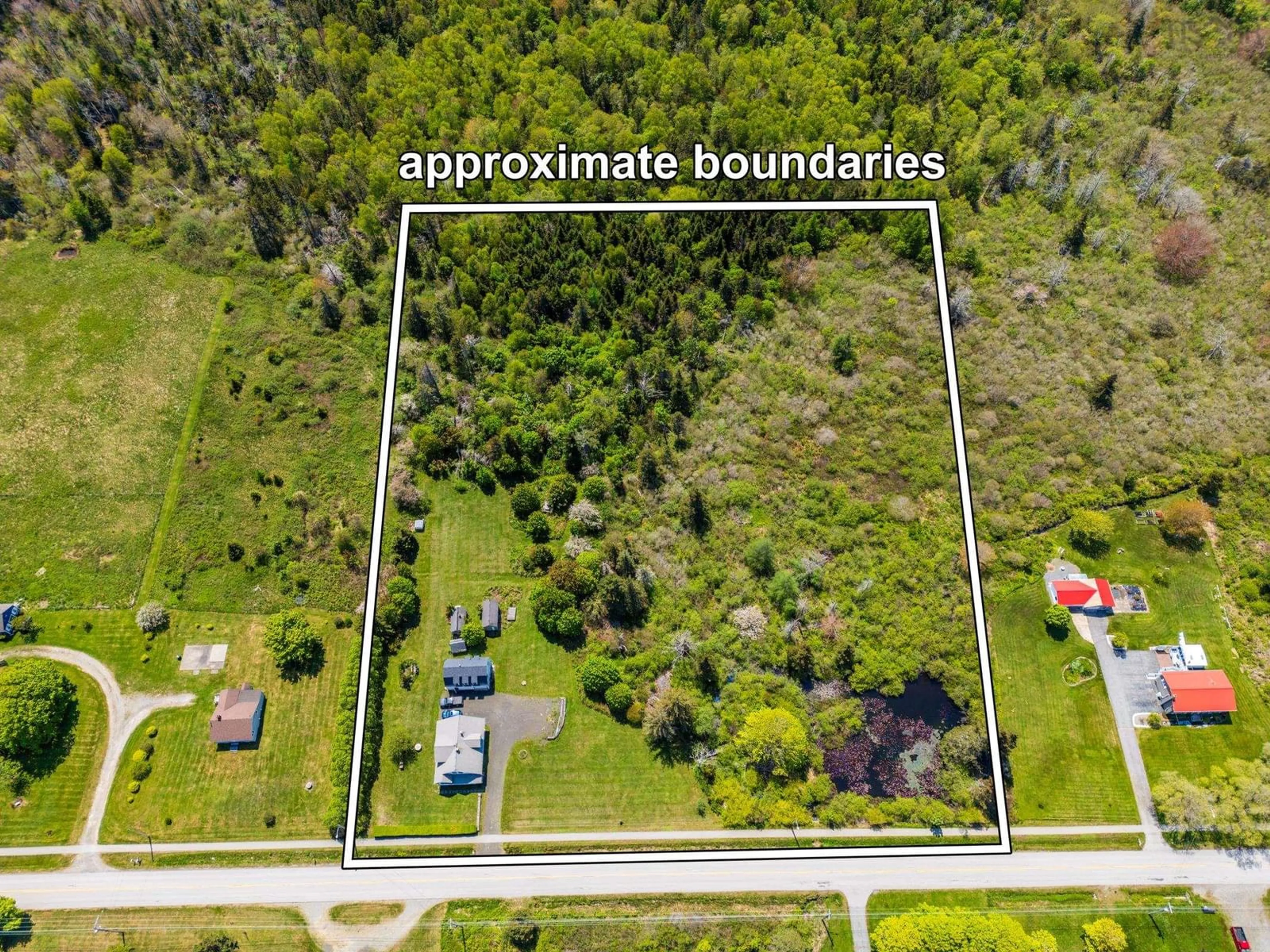 A pic from outside/outdoor area/front of a property/back of a property/a pic from drone, unknown for 328 Patrice Road, Church Point Nova Scotia B0W 1M0