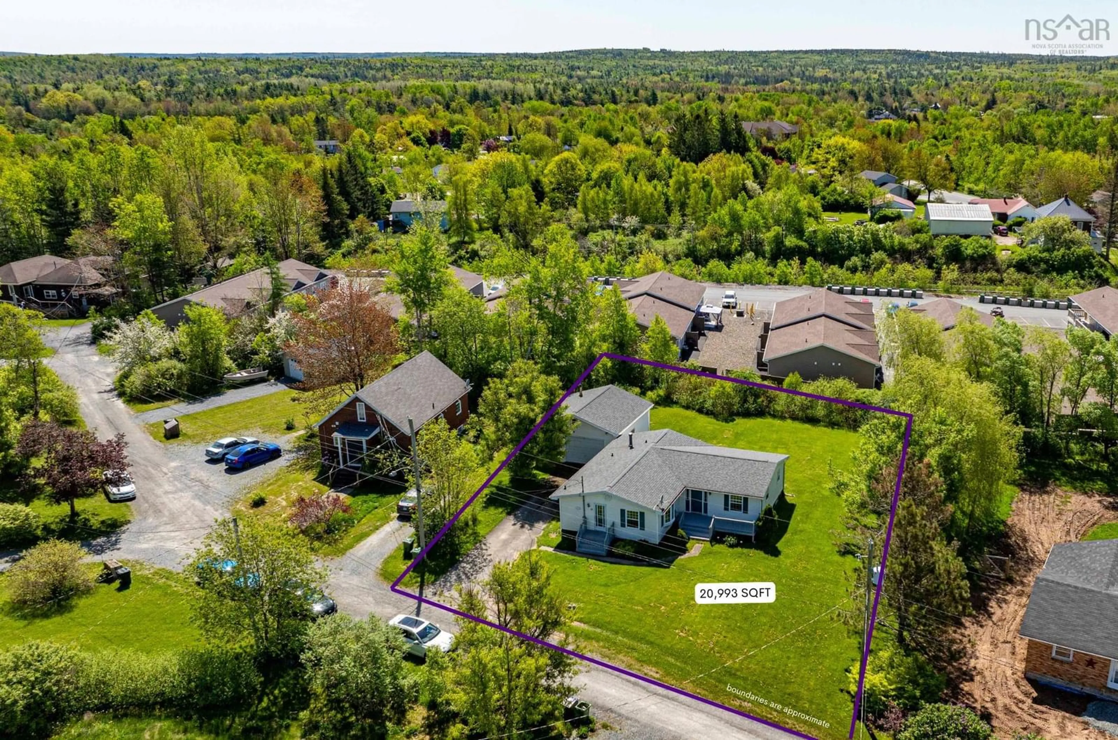 A pic from outside/outdoor area/front of a property/back of a property/a pic from drone, street for 19 Frenchy Rd, Lantz Nova Scotia B2S 1R3