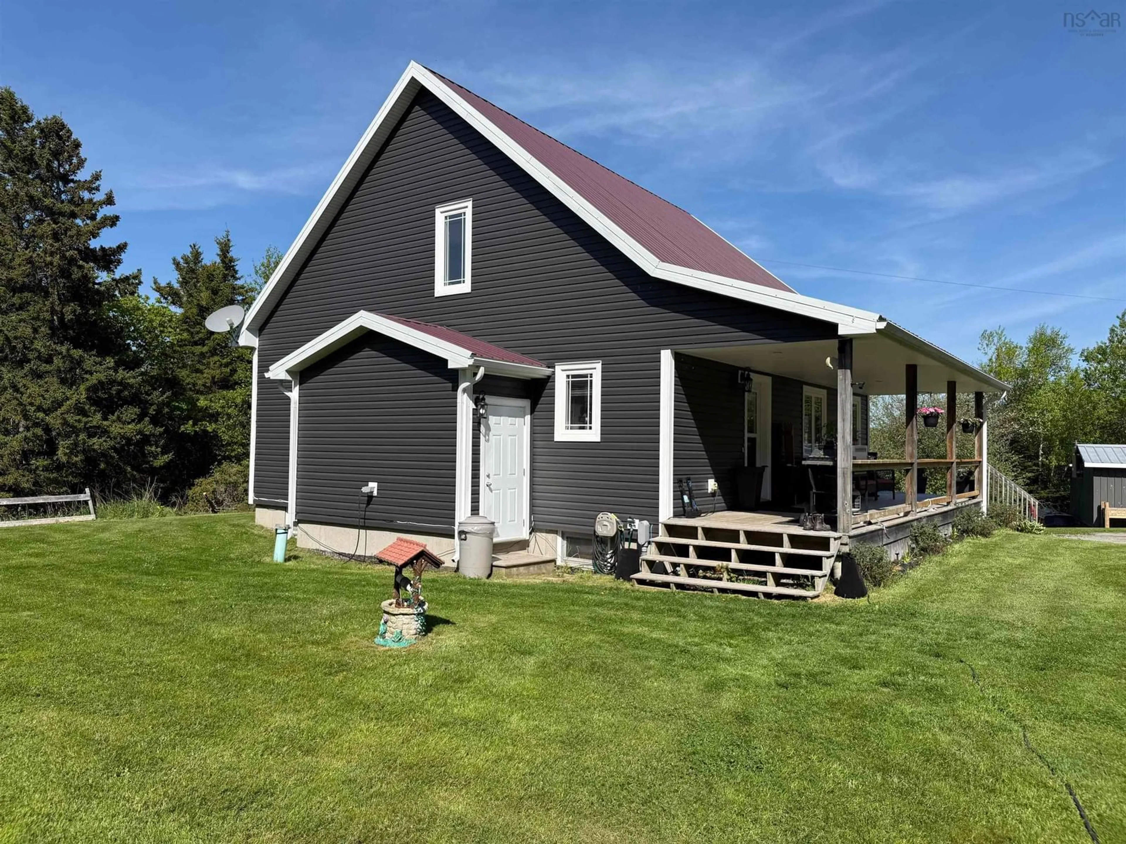Home with vinyl exterior material, building for 1741 Havre Boucher Road Rd, Havre Boucher Nova Scotia B0H 1P0