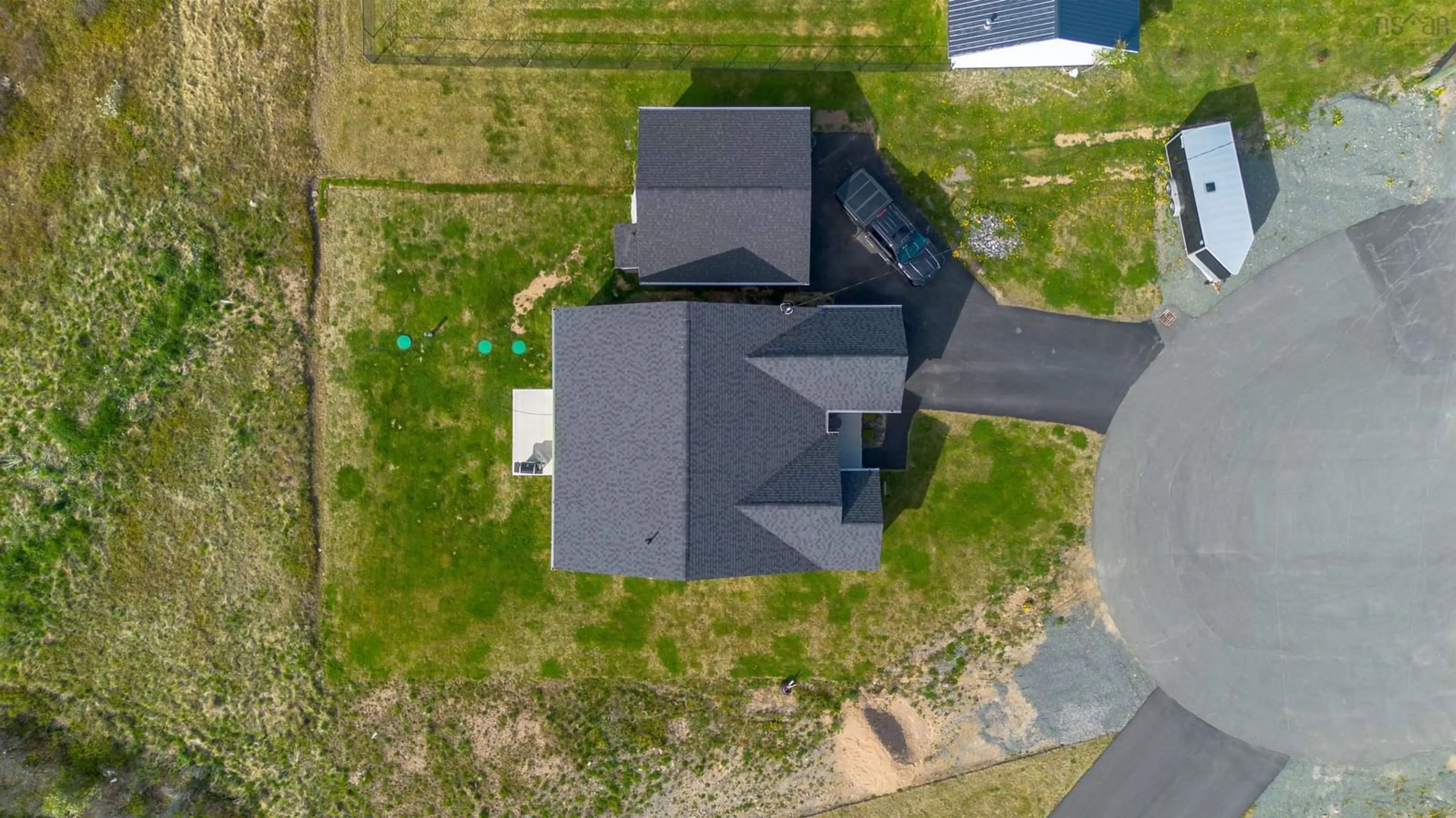 A pic from outside/outdoor area/front of a property/back of a property/a pic from drone, building for 72 Drew St, Glace Bay Nova Scotia B1A 0A1