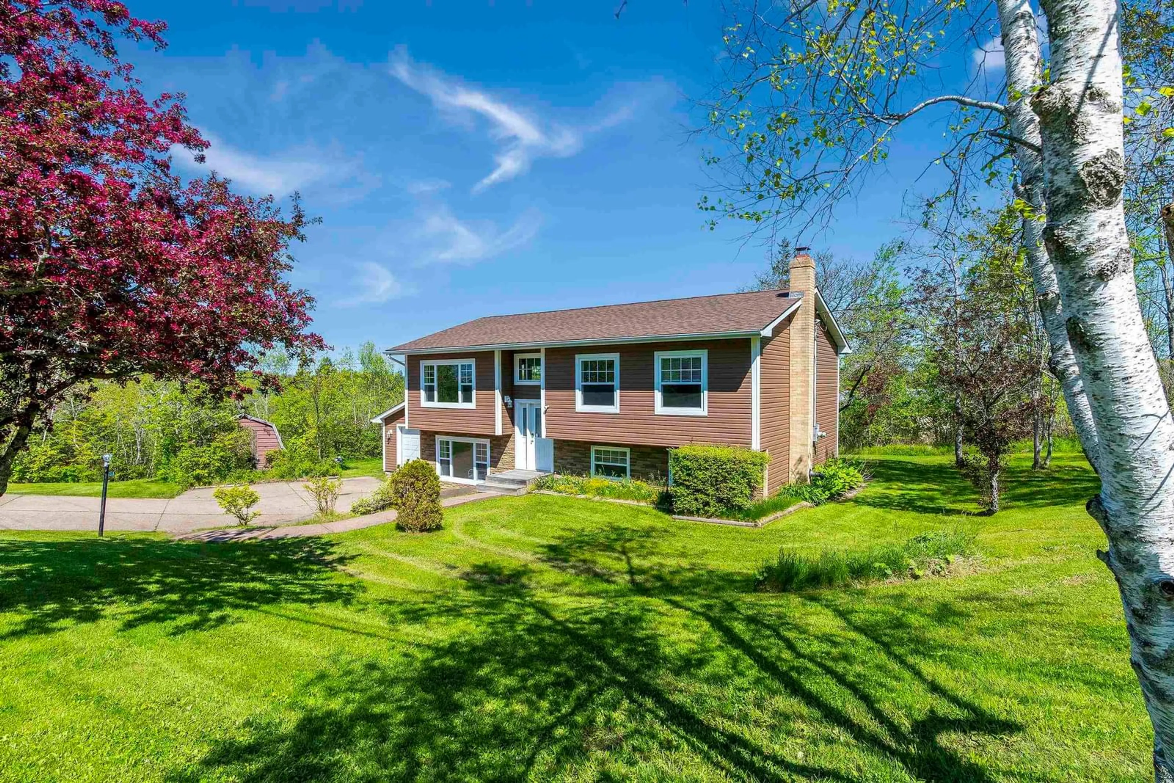 A pic from outside/outdoor area/front of a property/back of a property/a pic from drone, unknown for 2 Cynthia Lane, Milford Nova Scotia B0N 1Y0