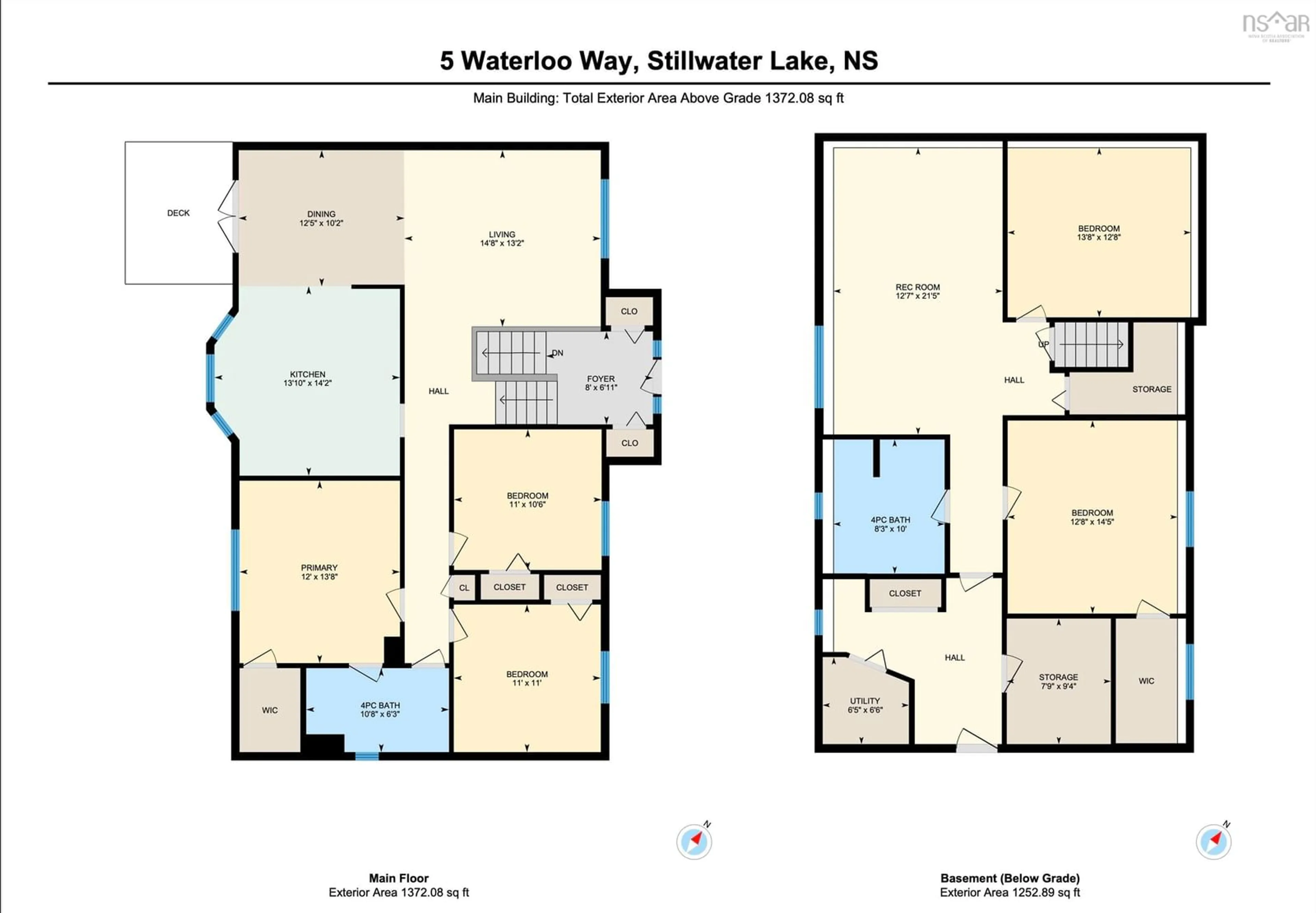 Floor plan for 5 Waterloo Way, Stillwater Lake Nova Scotia B3Z 1H2