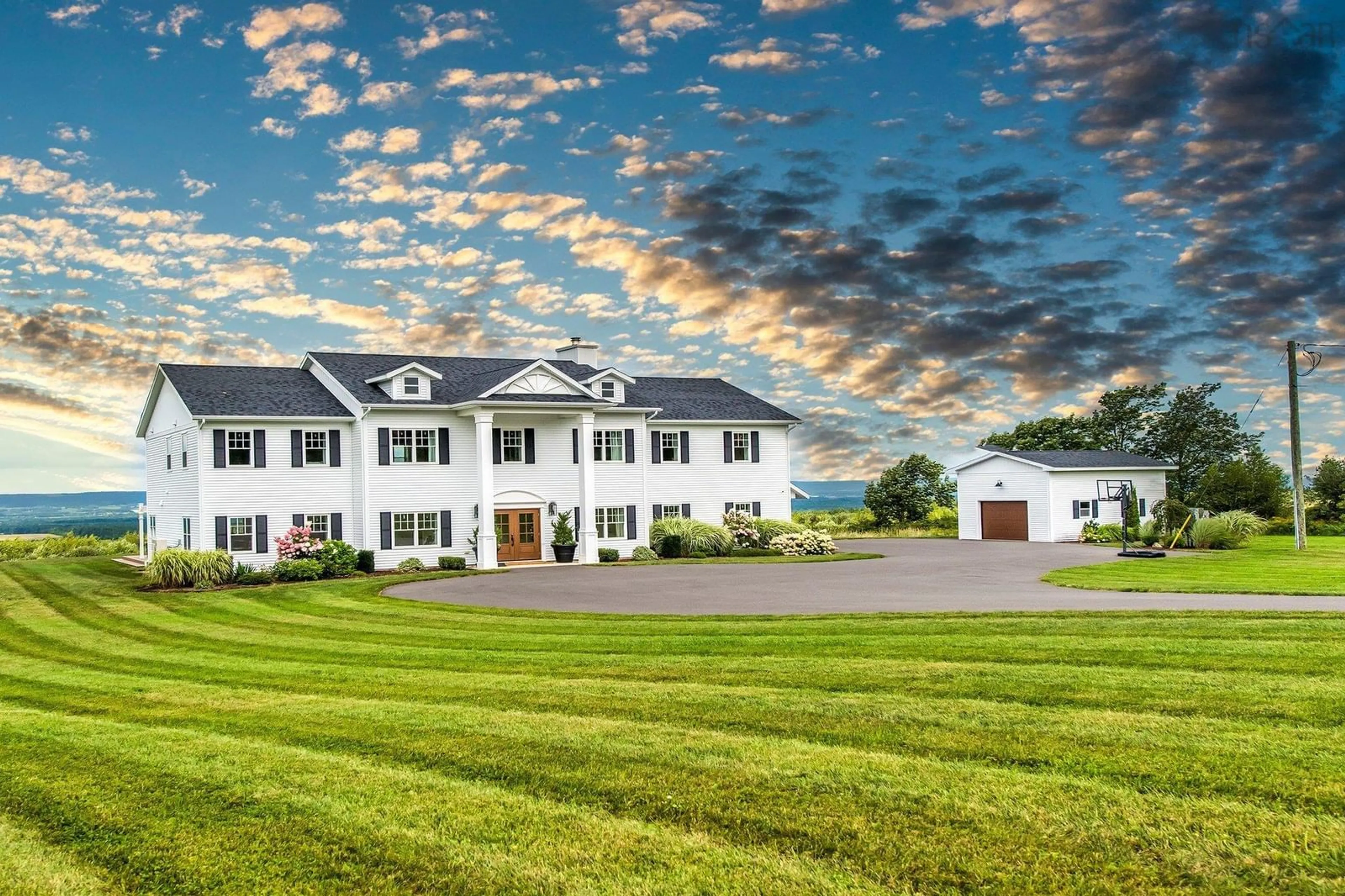 A pic from outside/outdoor area/front of a property/back of a property/a pic from drone, unknown for 1681 Harmony Rd, Nicholsville Nova Scotia B0P 1C0