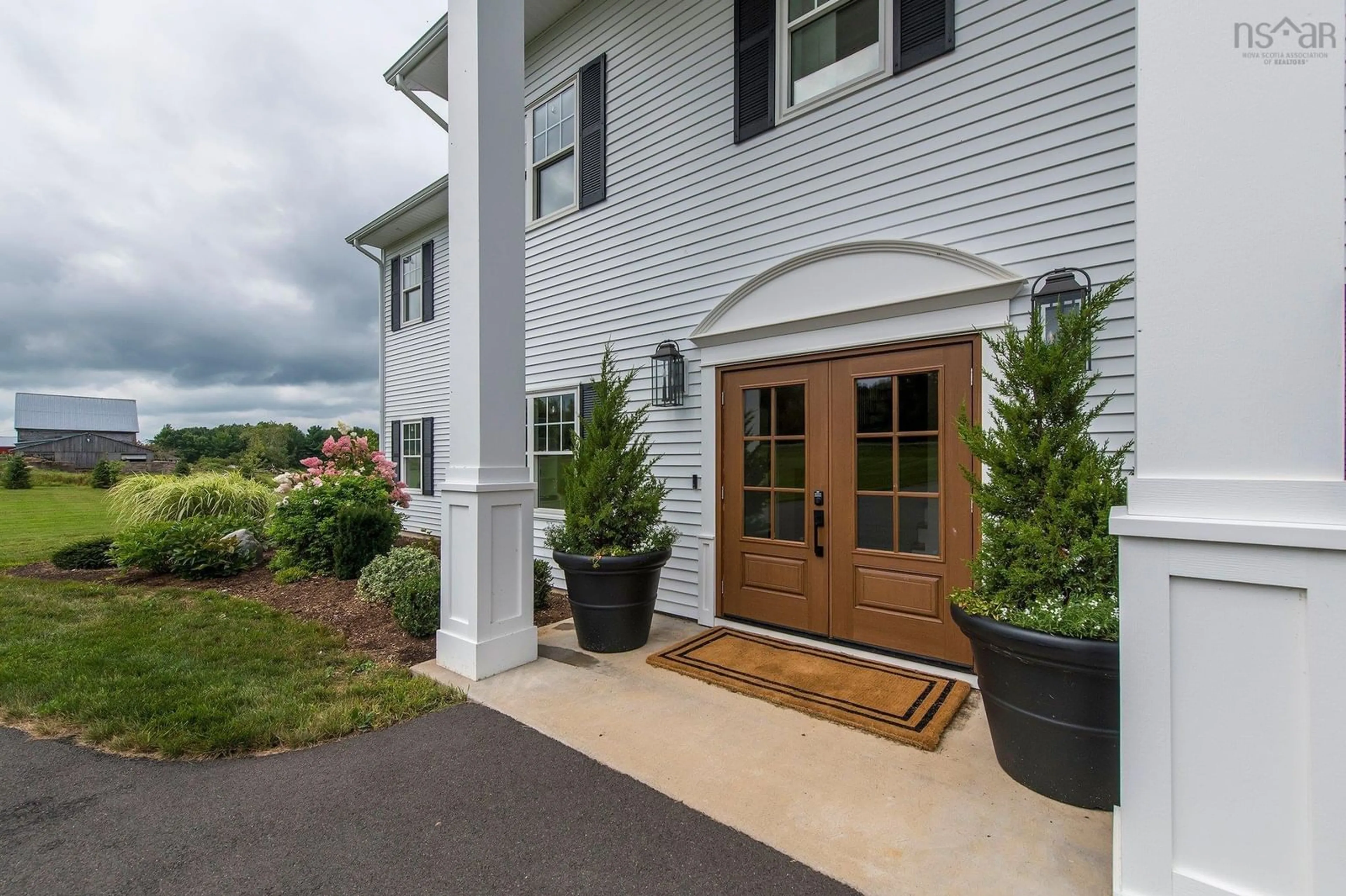 Home with brick exterior material, street for 1681 Harmony Rd, Nicholsville Nova Scotia B0P 1C0
