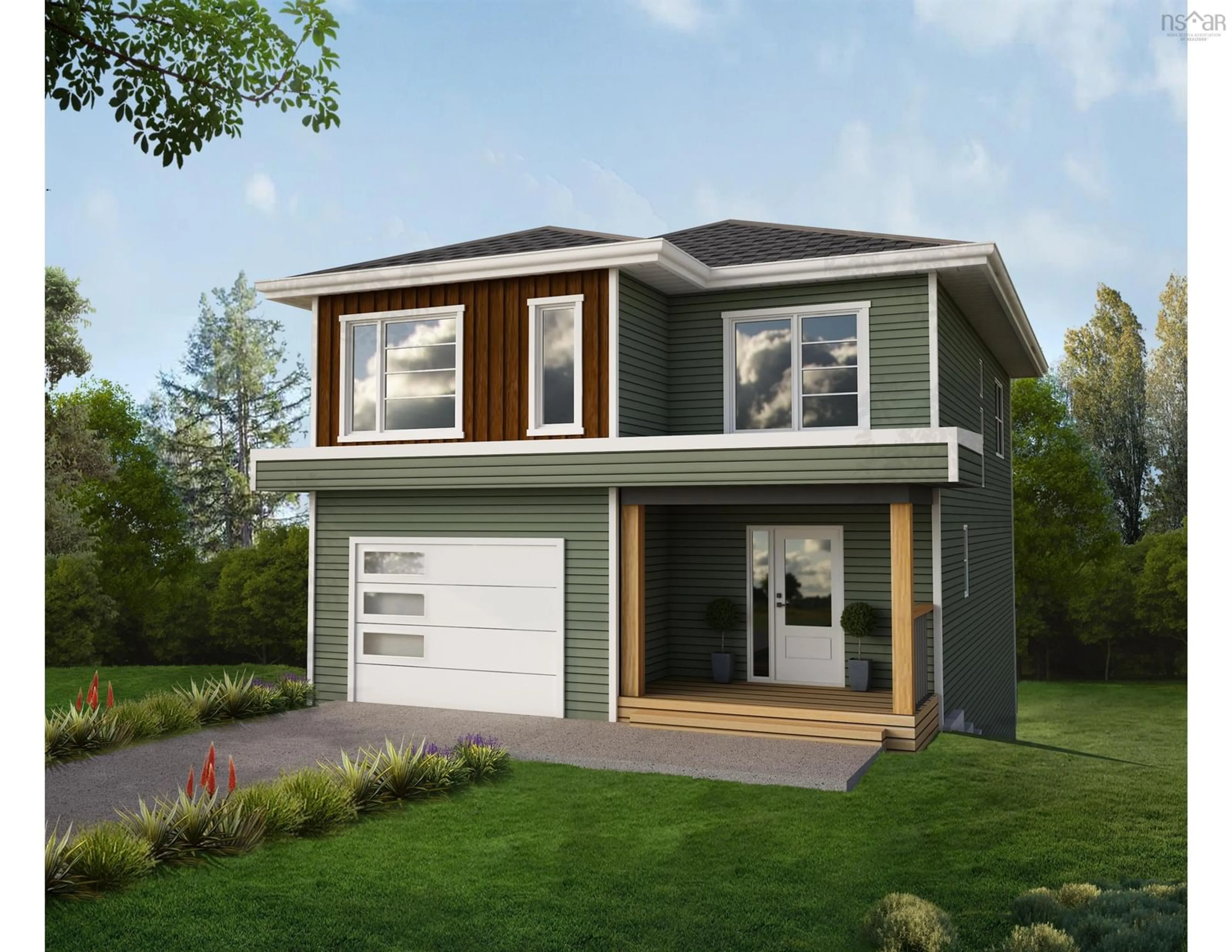 Home with vinyl exterior material, street for Everwood Ave #Lot 432-A, Hammonds Plains Nova Scotia B3J 0Z6