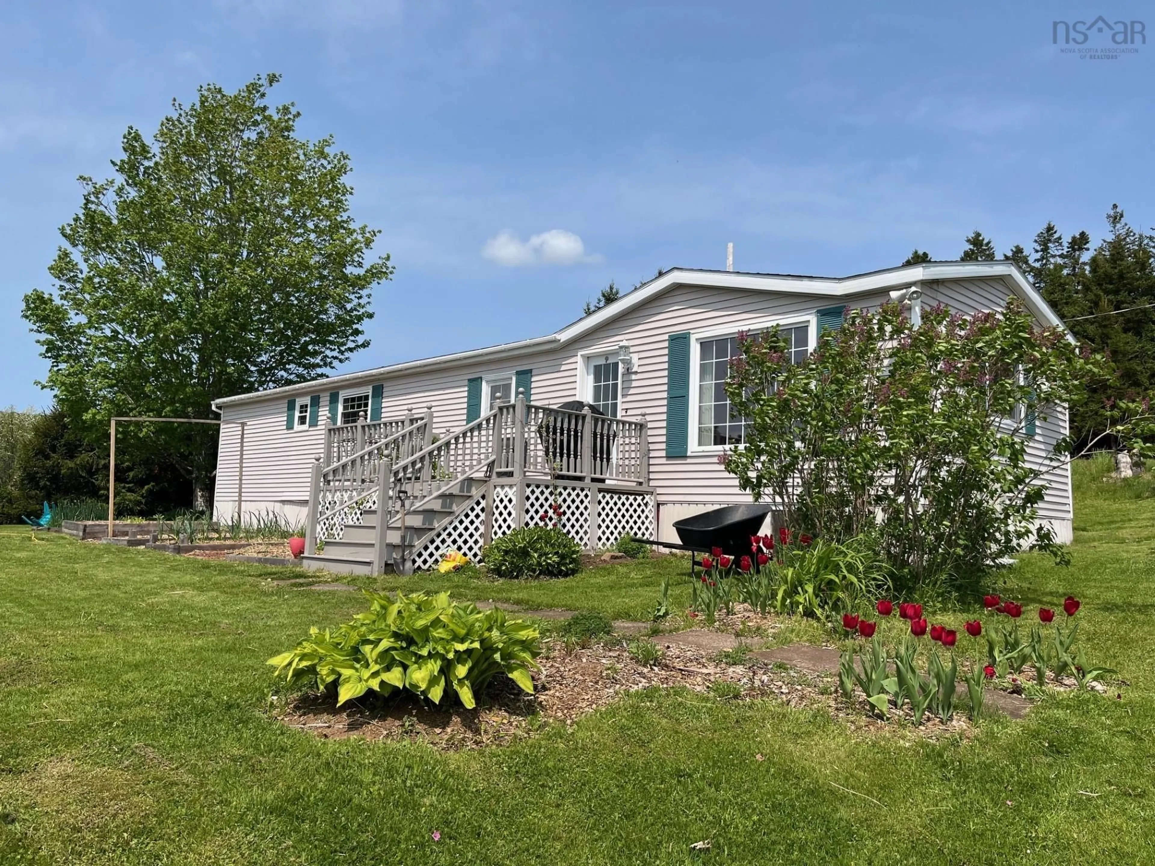 Home with vinyl exterior material, unknown for 22 Bills Mountain Rd, Middle River Nova Scotia B0E 1B0
