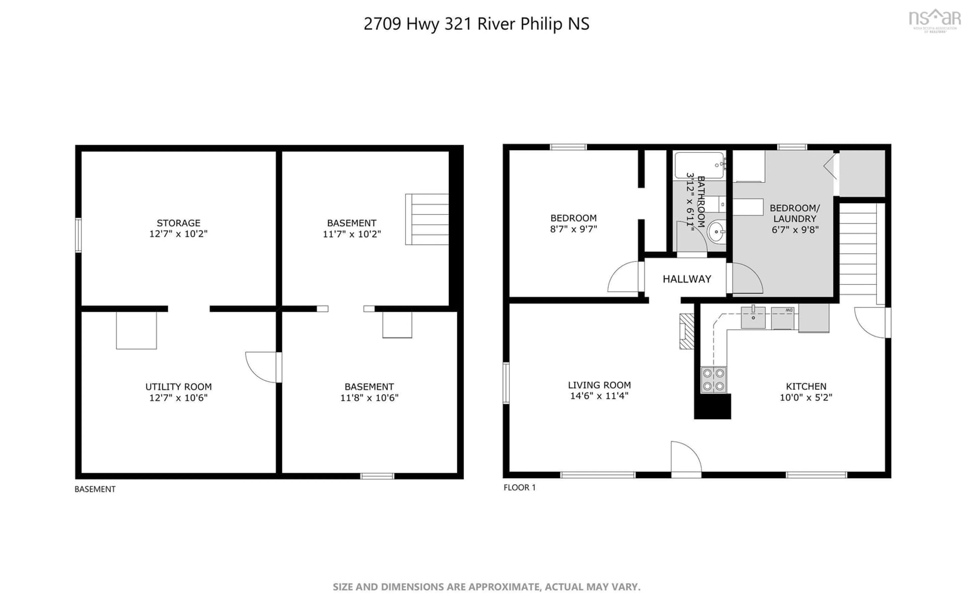Floor plan for 2709 321 Hwy, River Philip Nova Scotia B0M 1V0
