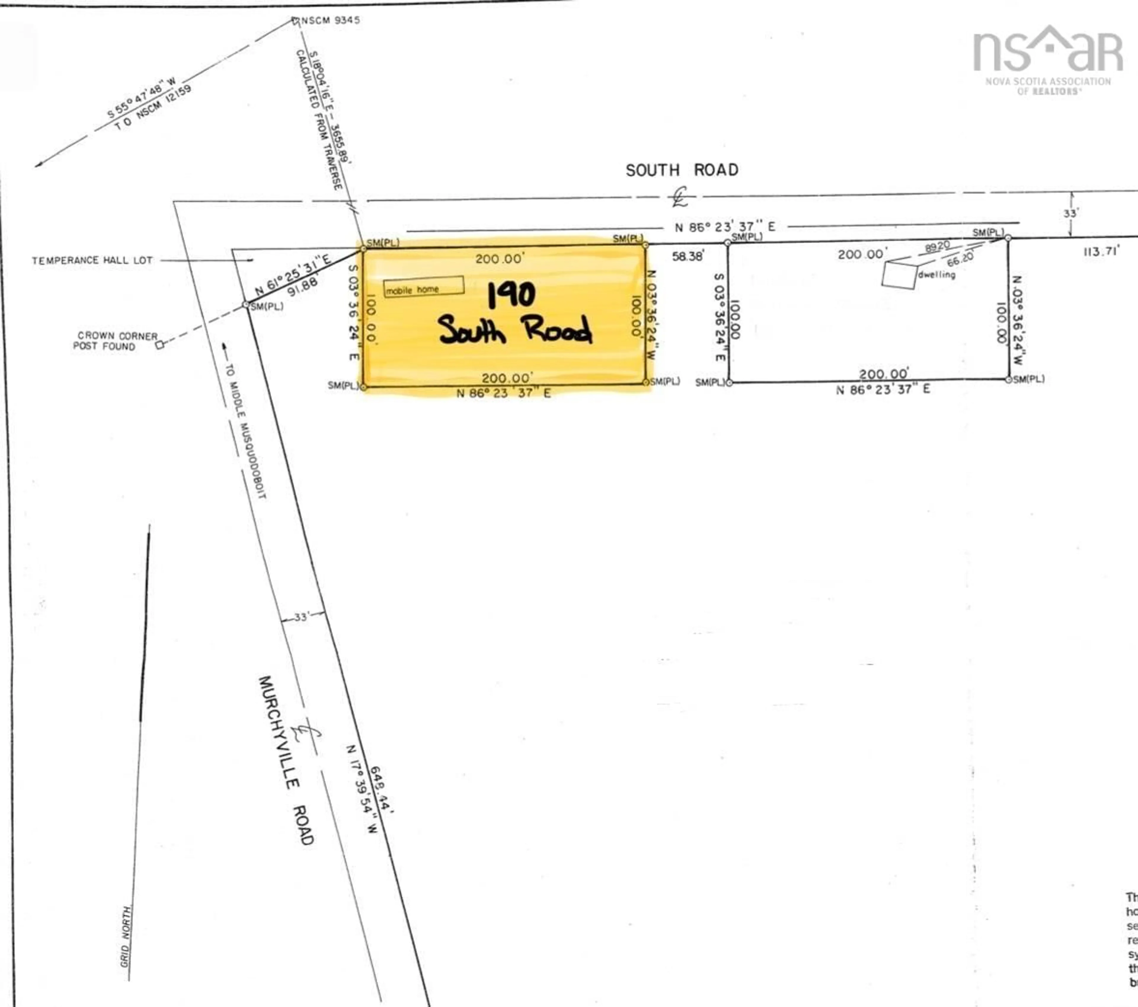 Floor plan for 190 South Rd, South Section Nova Scotia B0N 1X0
