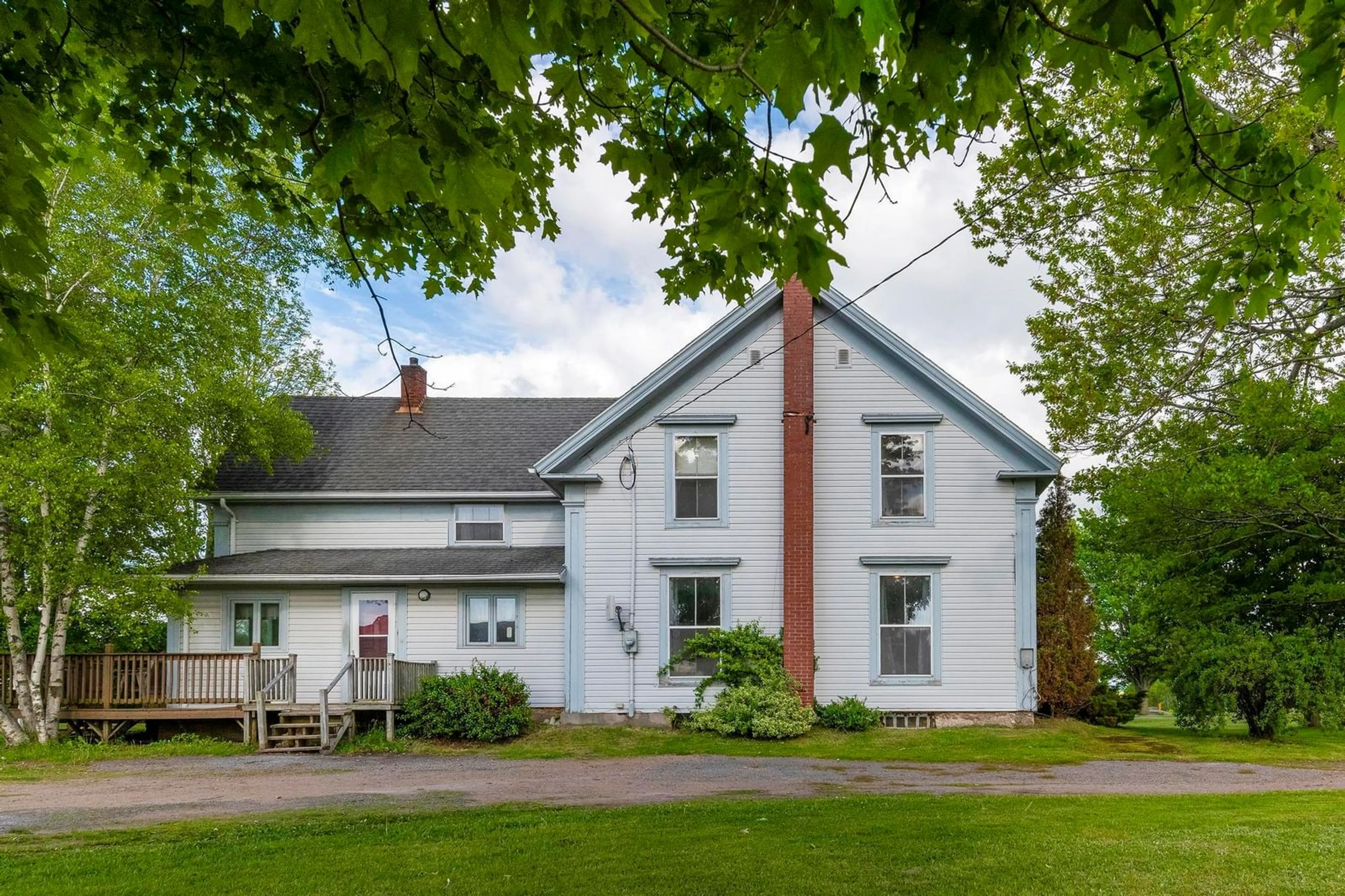 A pic from outside/outdoor area/front of a property/back of a property/a pic from drone, building for 3069 Highway 1, Aylesford East Nova Scotia B0P 1C0